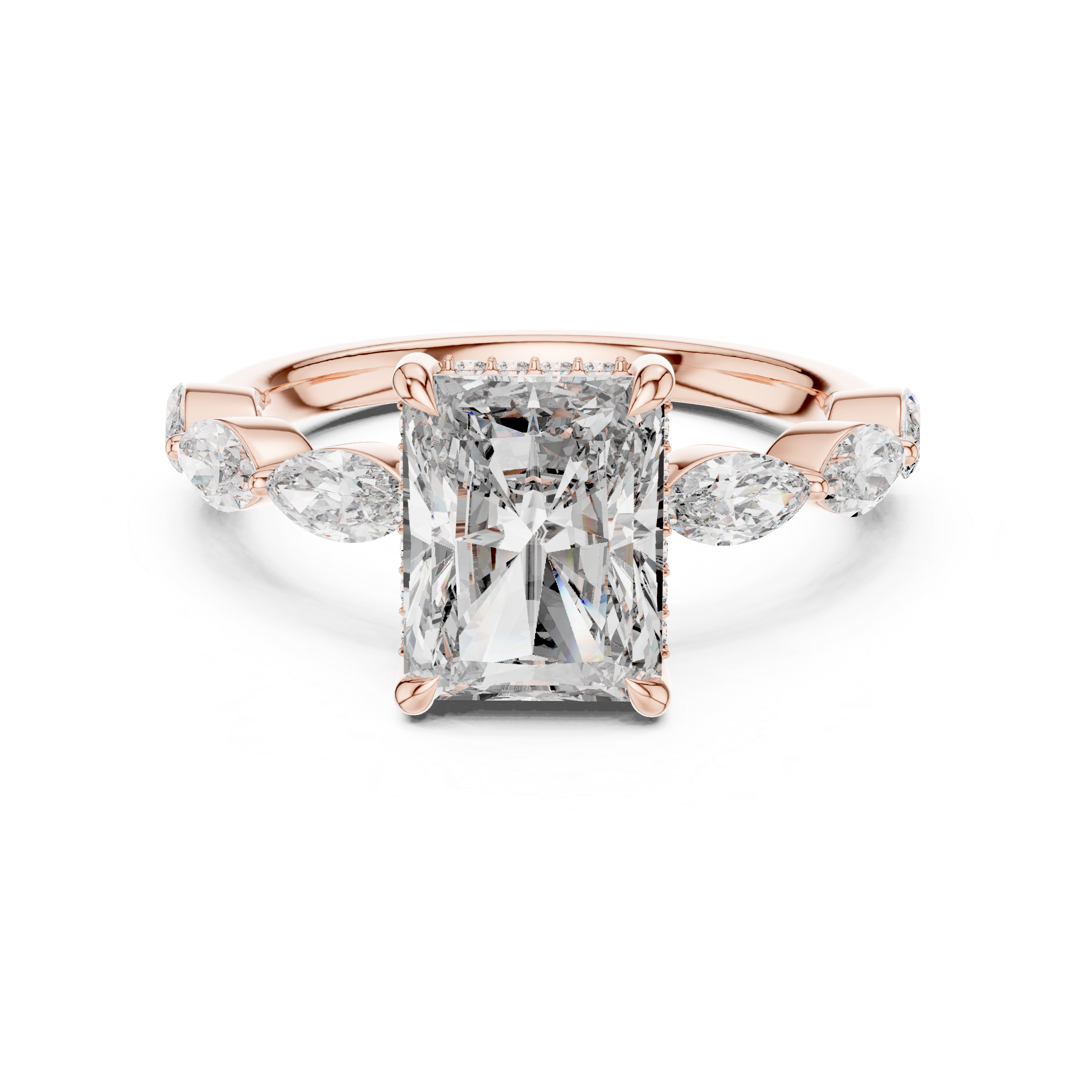Radiant Cut Diamond Ring