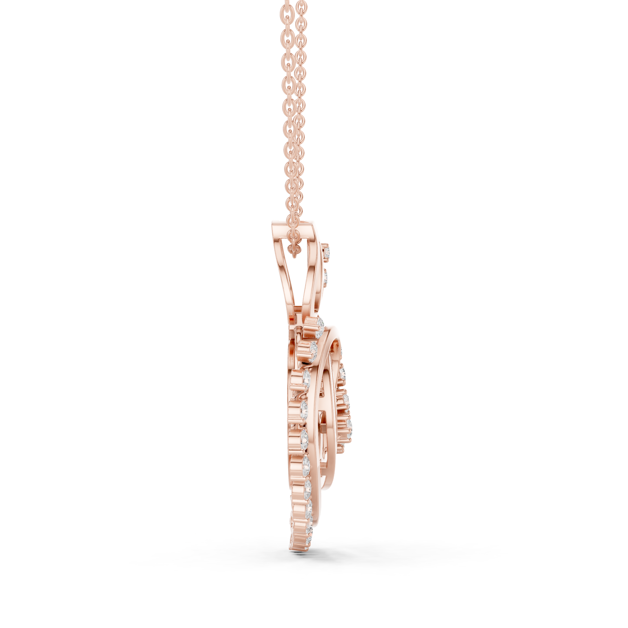 Royal Heart Diamond Pendant
