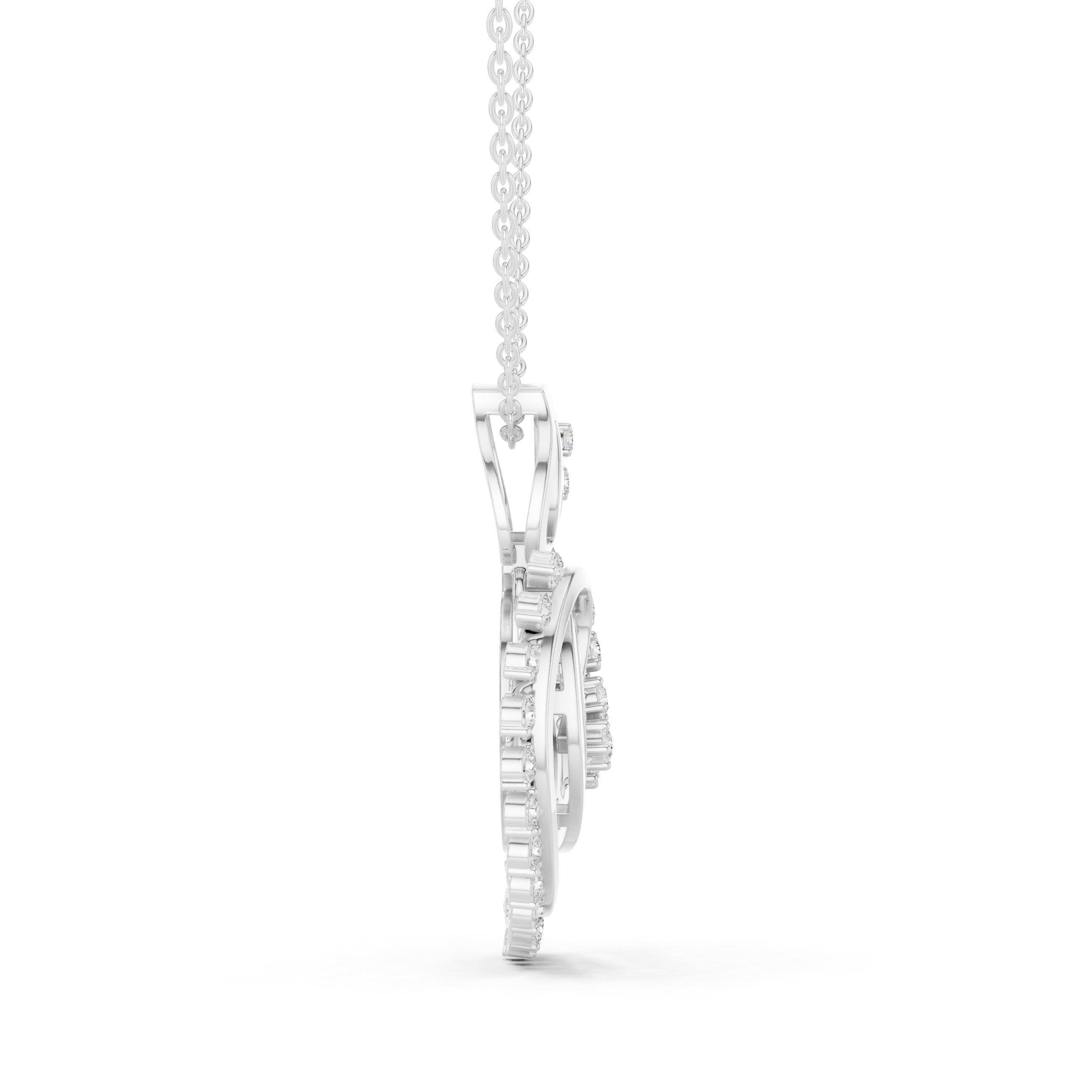 Royal Heart Diamond Pendant