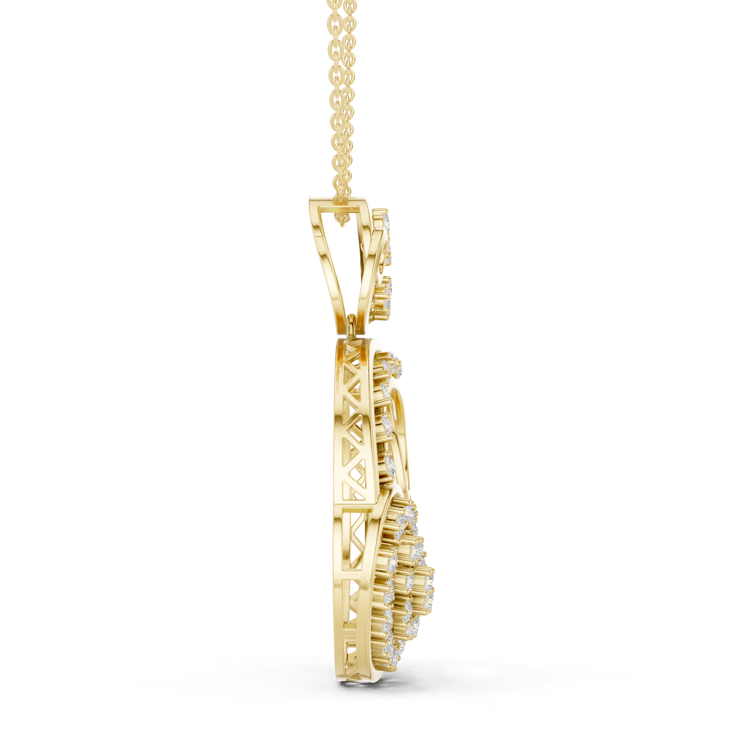Royal Circle Diamond Pendant