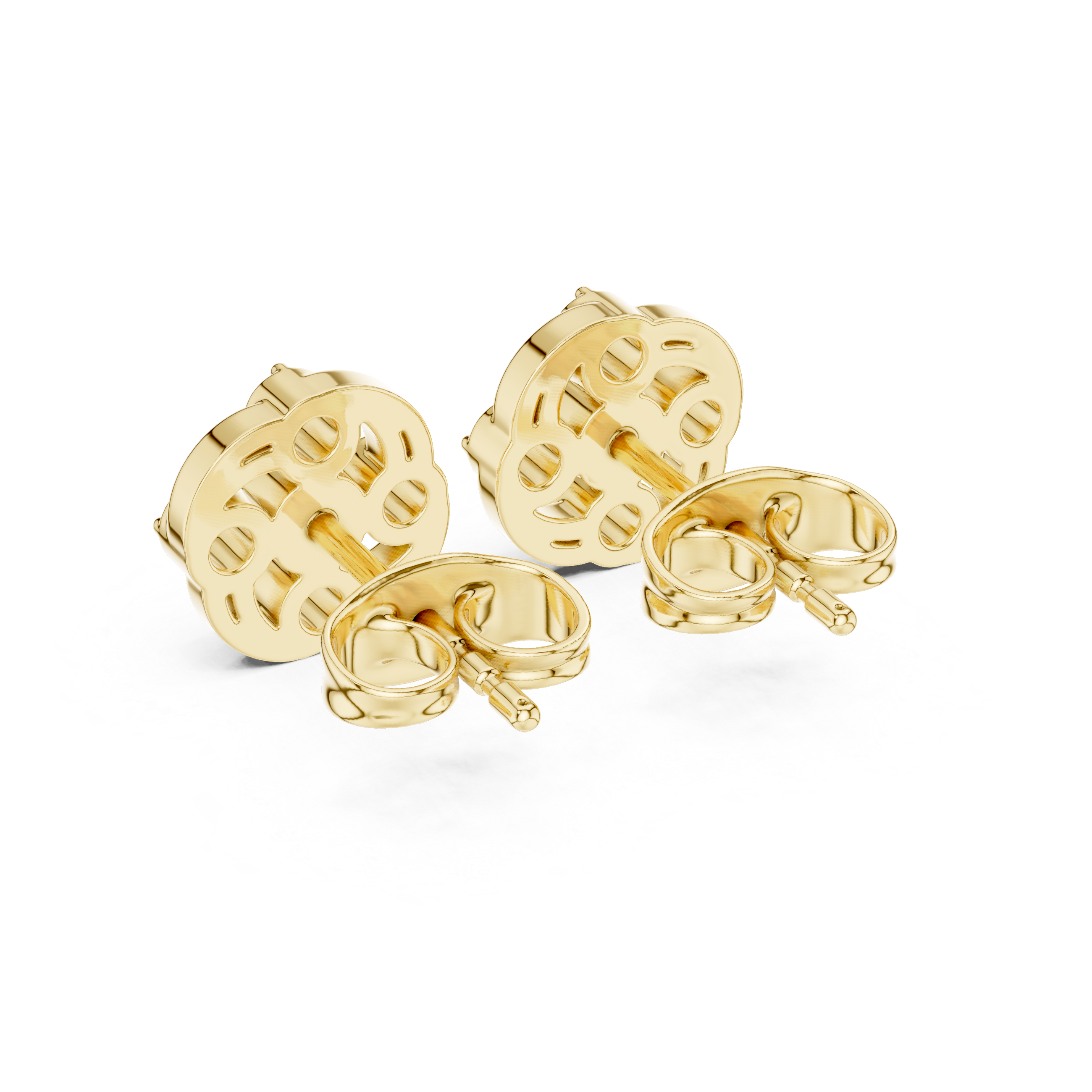 Luxury Circle Diamond Earrings