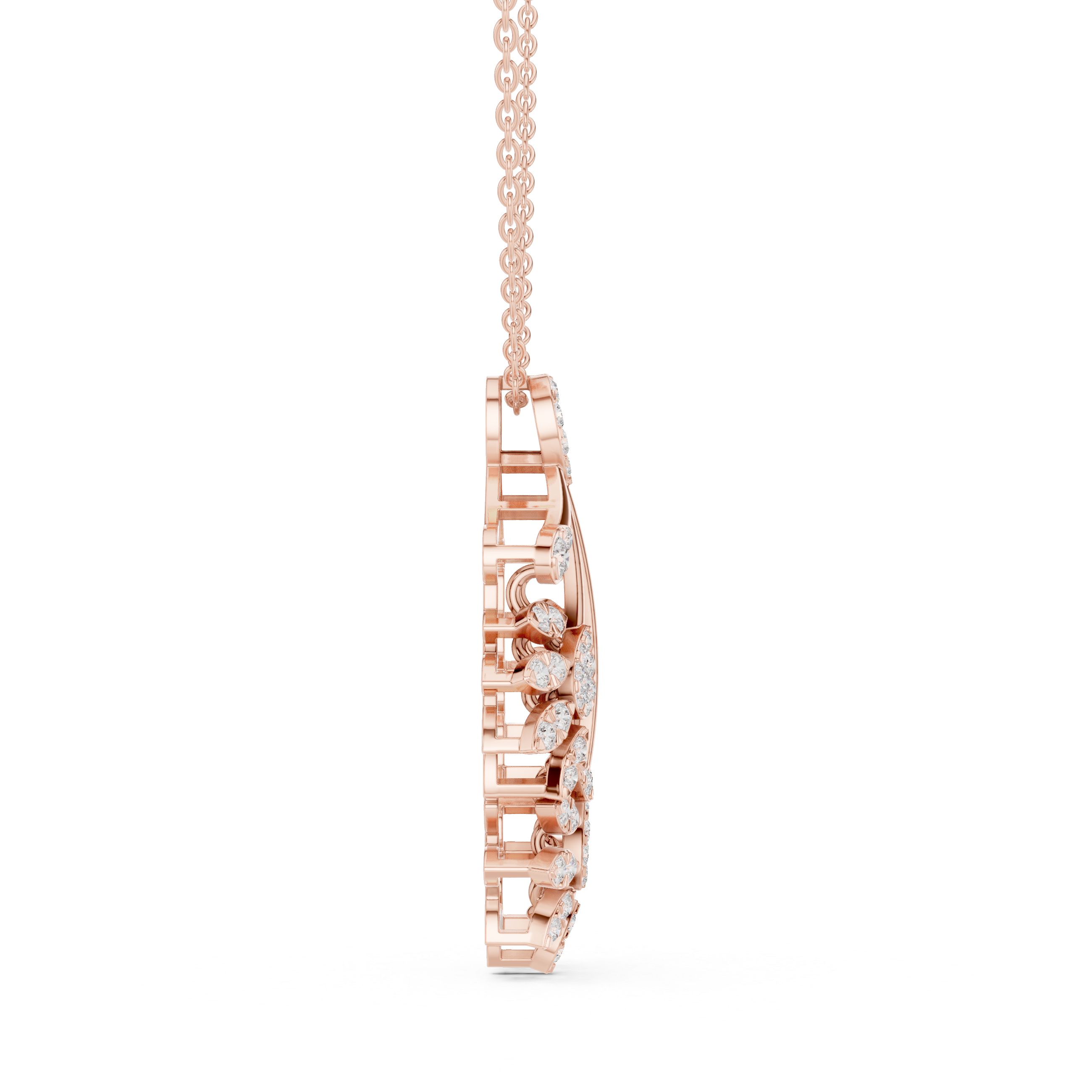 Imperial Diamond Cascade Pendant