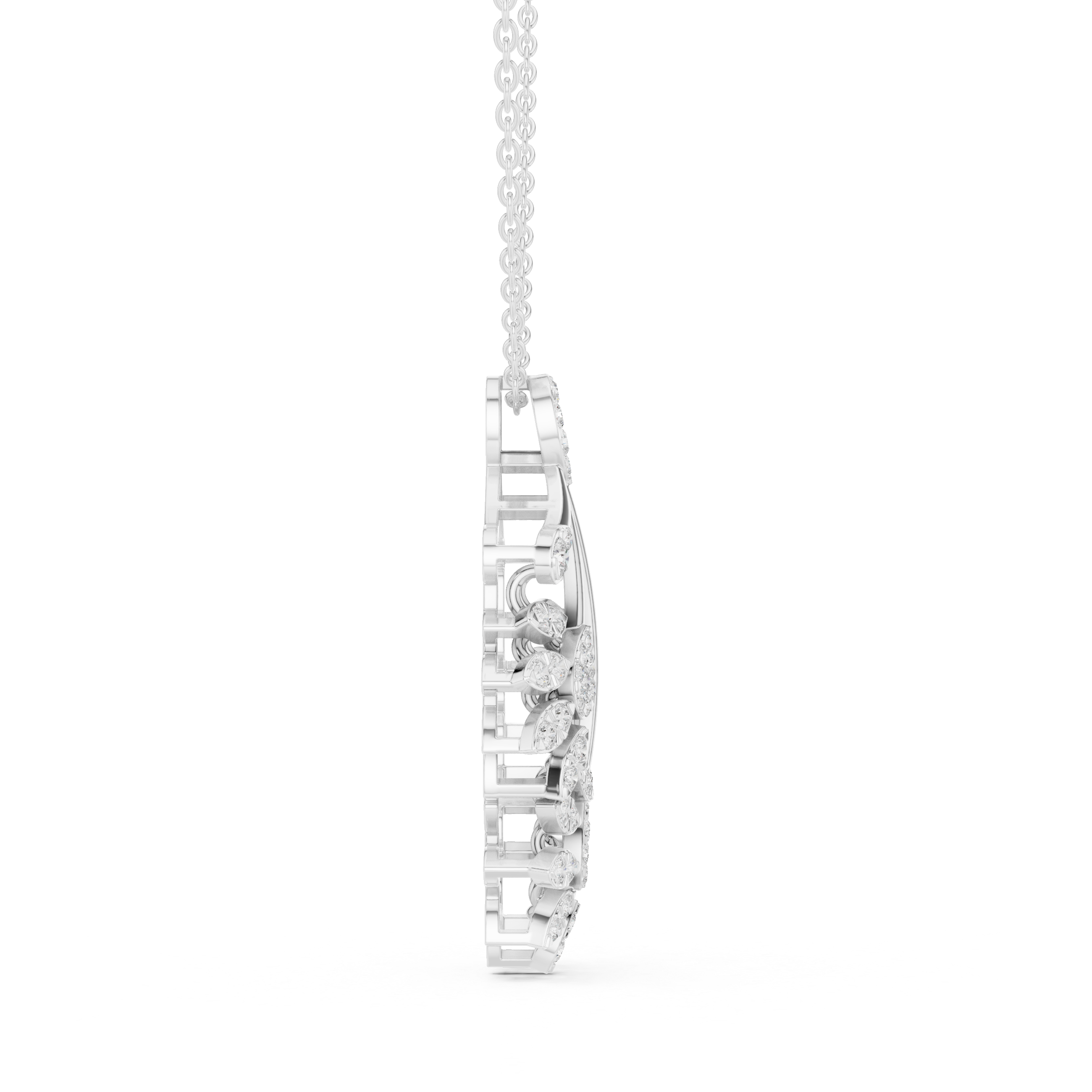 Imperial Diamond Cascade Pendant