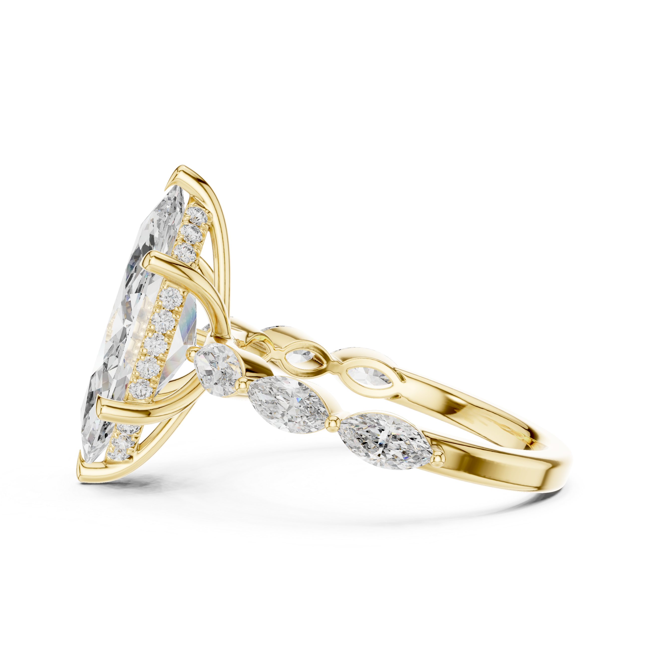 Luxury Marquise Diamond Ring