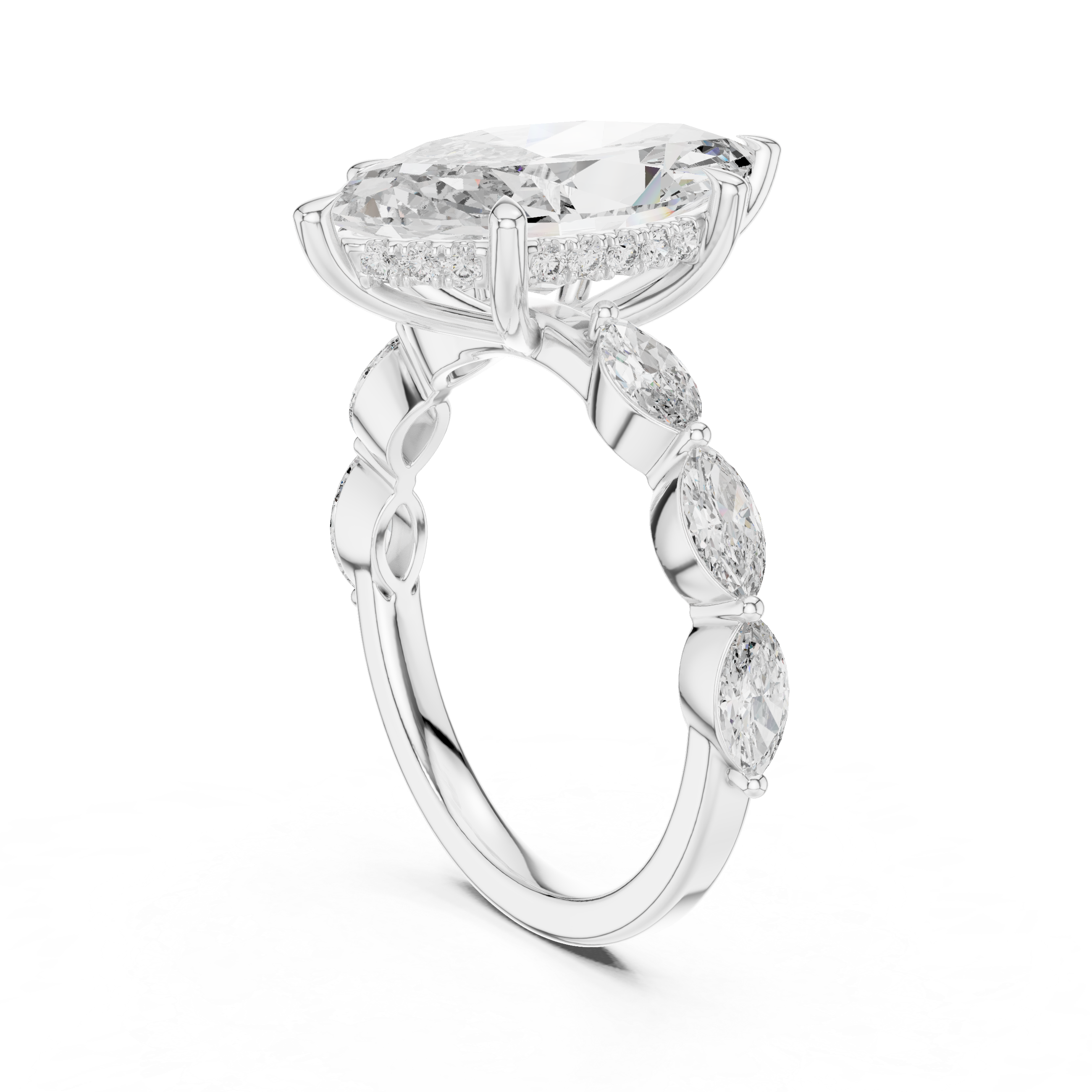 Luxury Marquise Diamond Ring