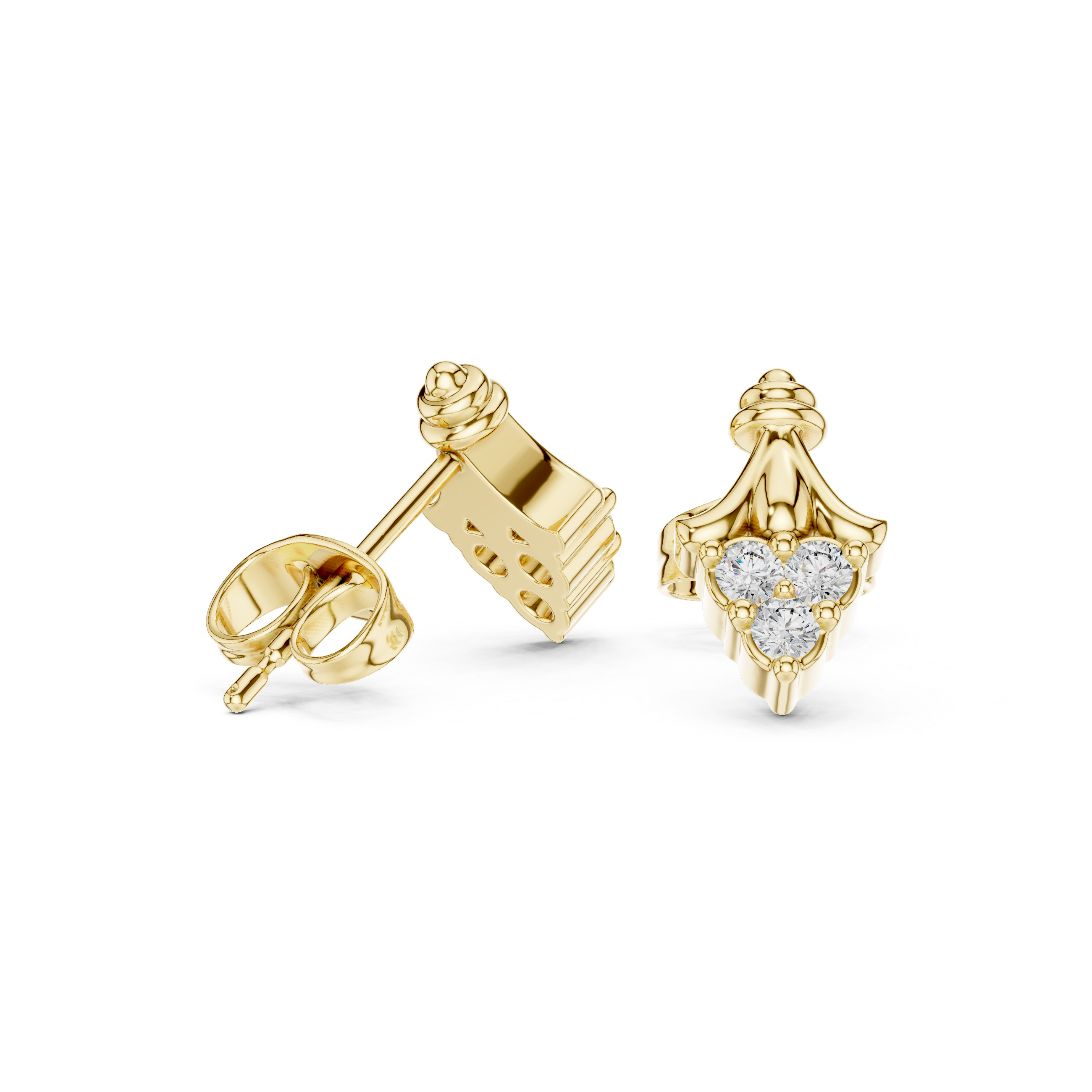 Luxury Diamond Drop Earrings