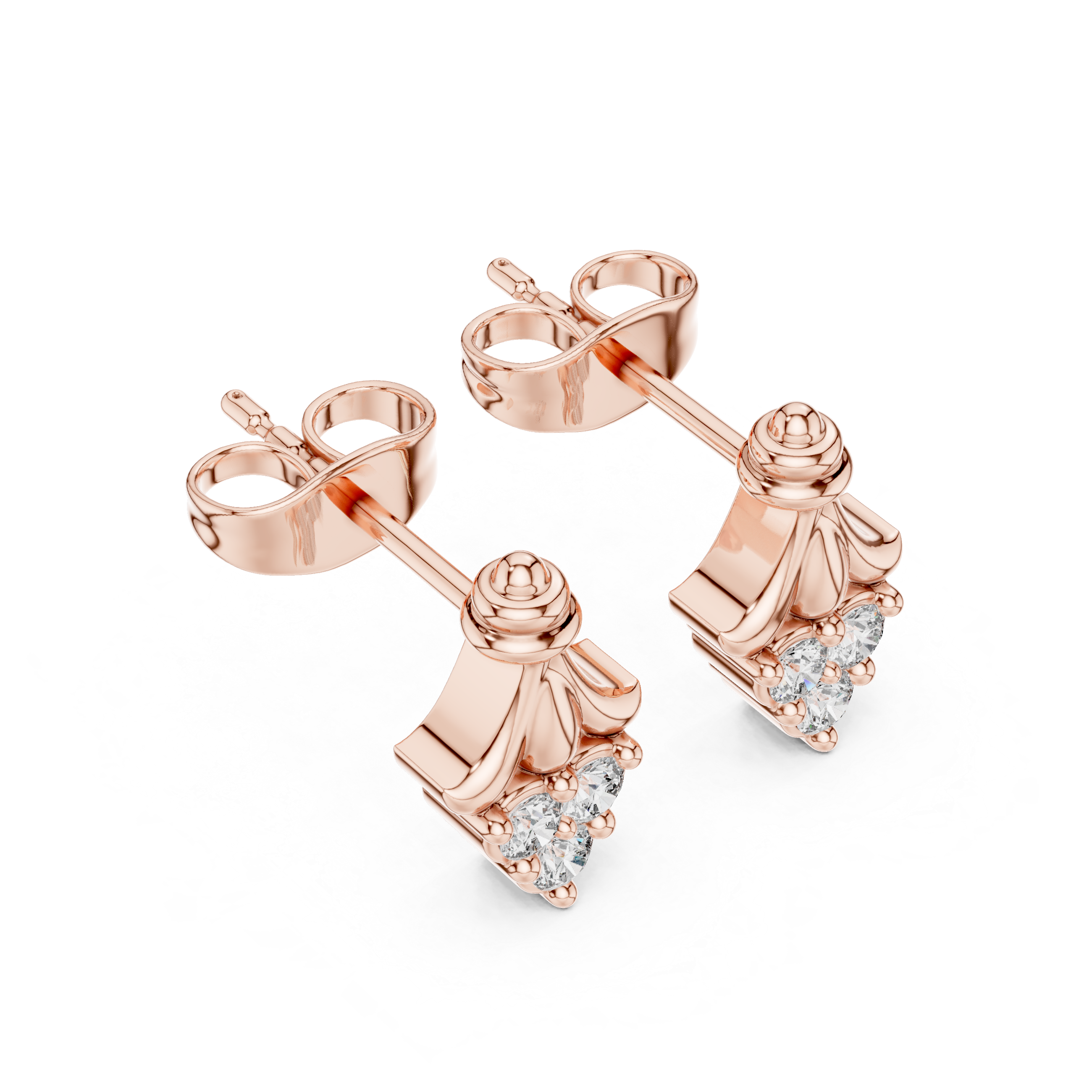 Luxury Diamond Drop Earrings