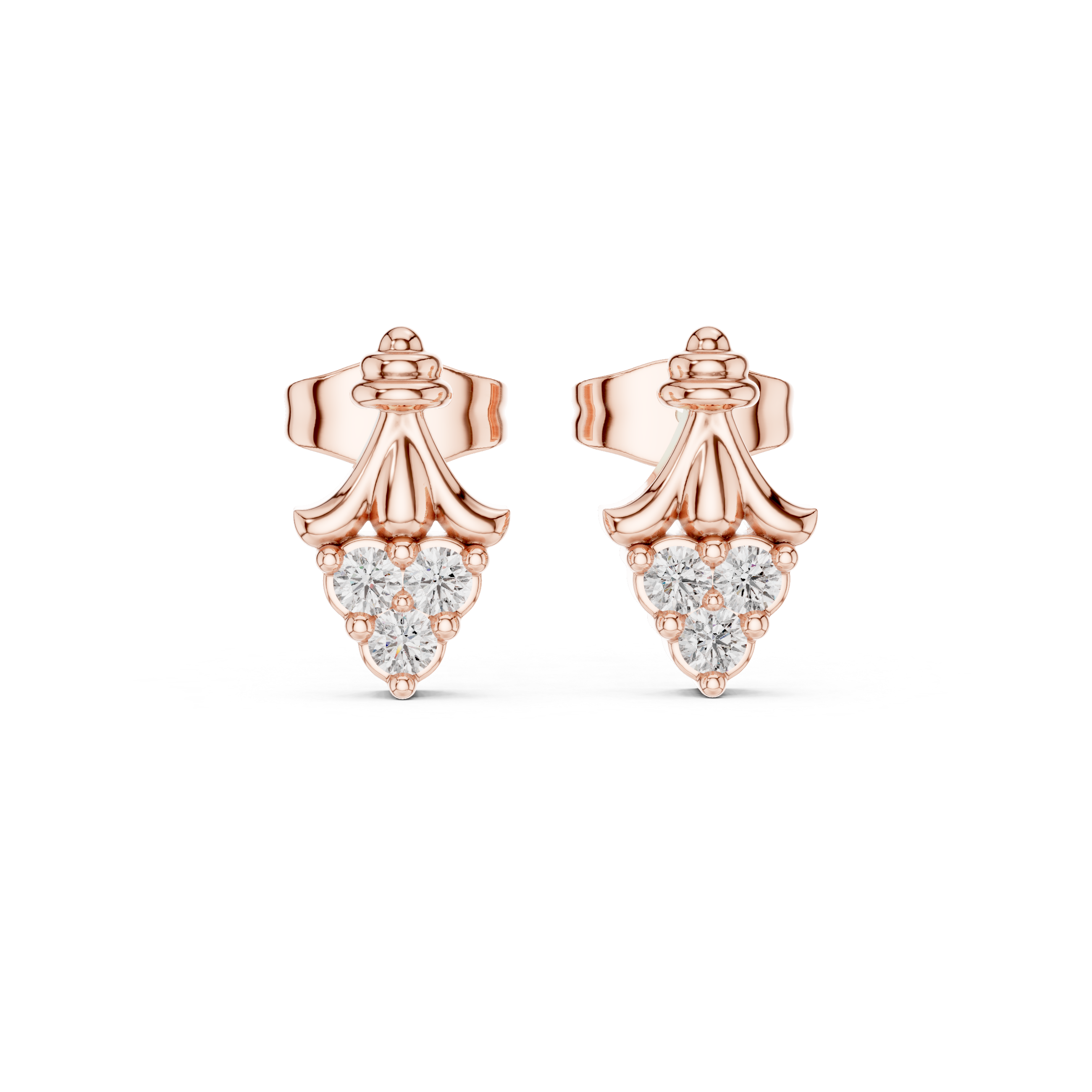 Luxury Diamond Drop Earrings