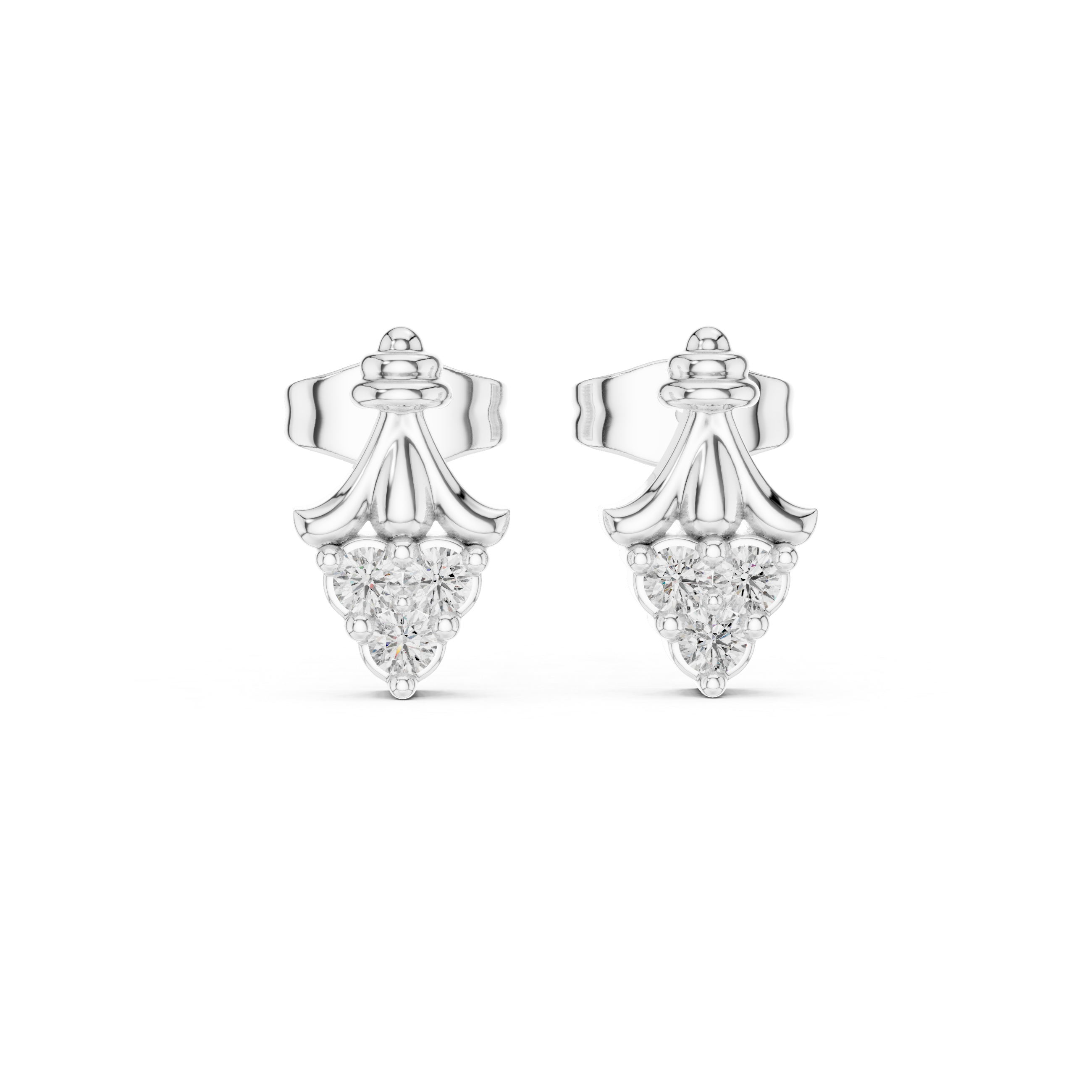 Luxury Diamond Drop Earrings
