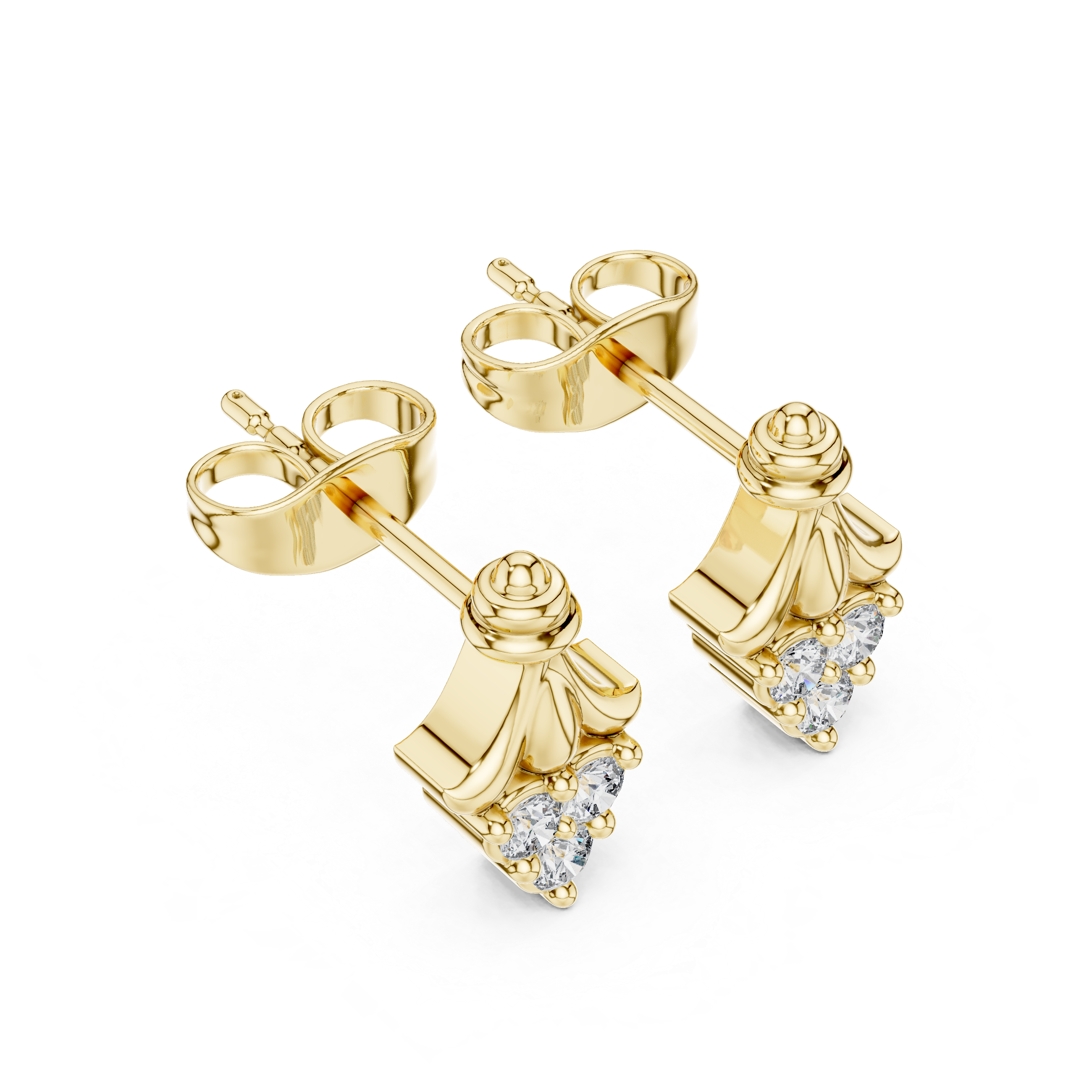 Luxury Diamond Drop Earrings