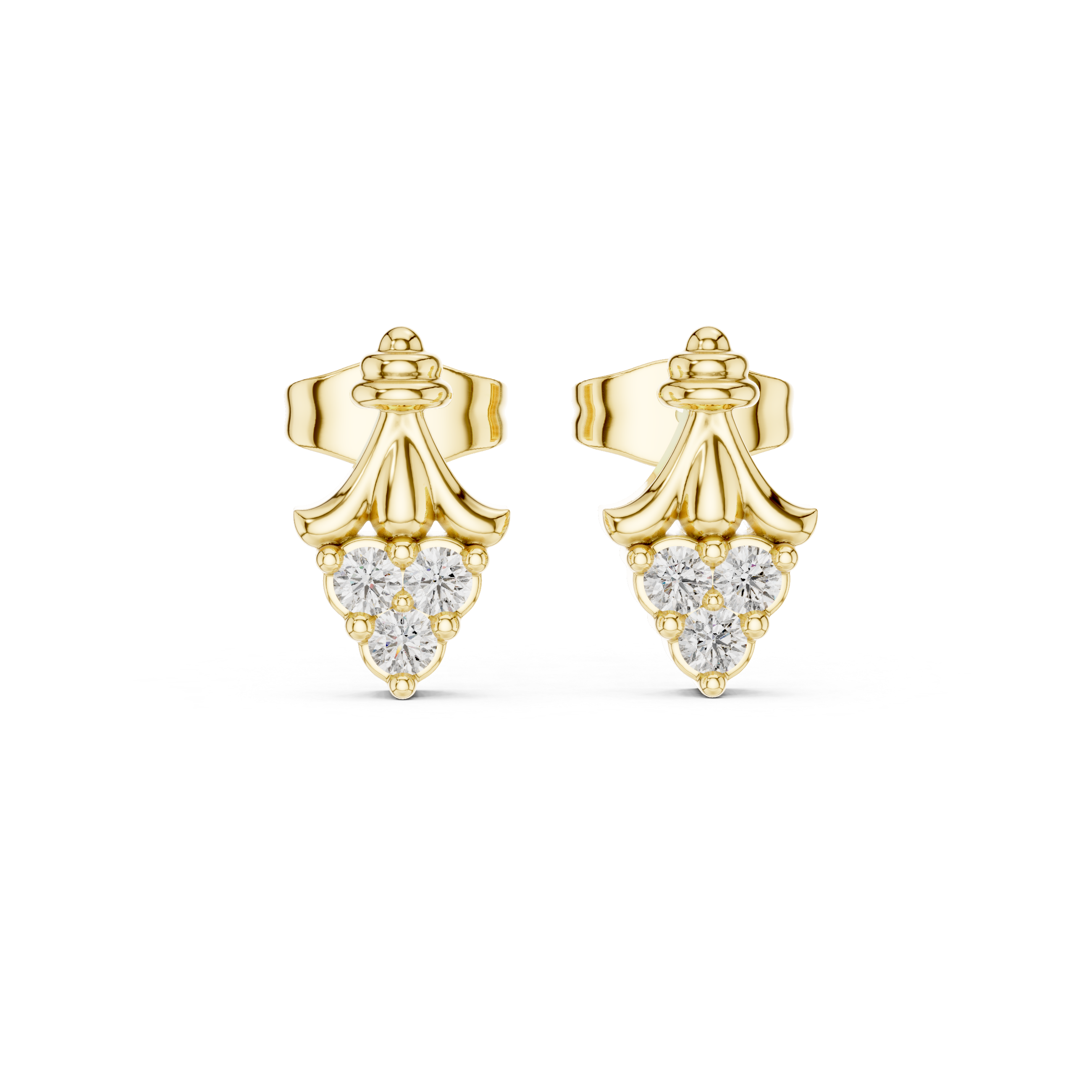 Luxury Diamond Drop Earrings