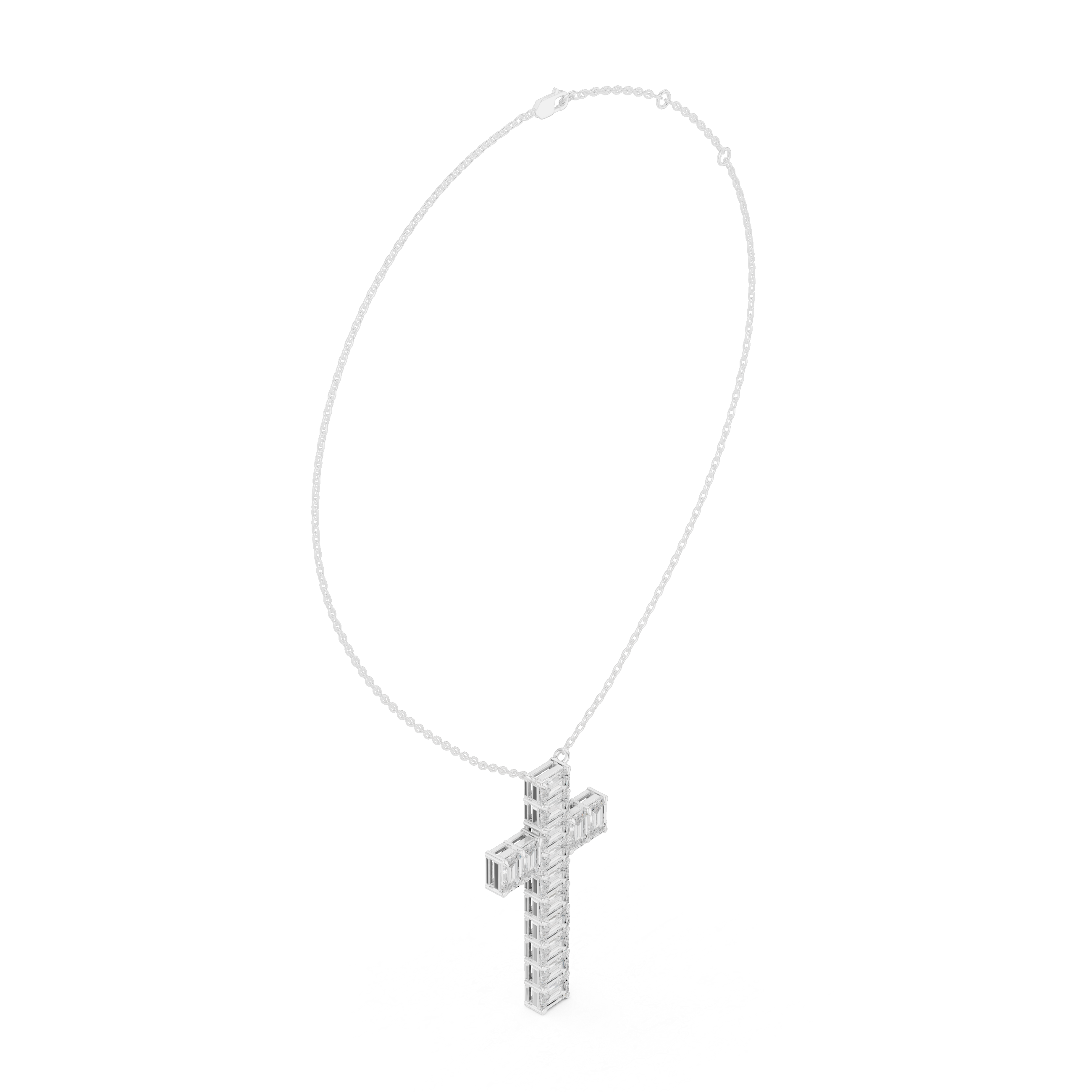 Luxury Cross Diamond Pendant
