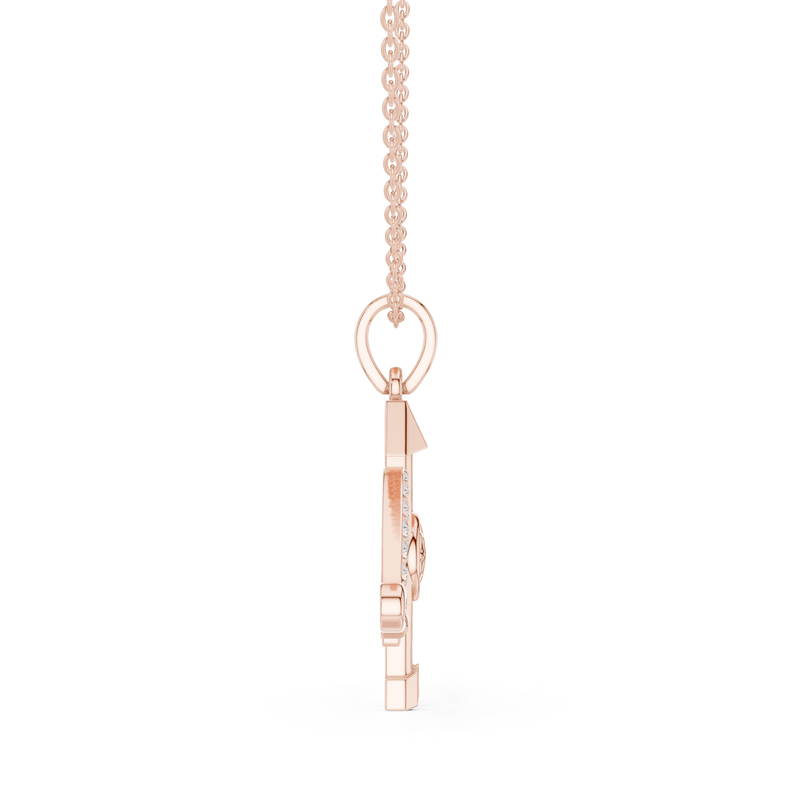 Luxury Trident Om Pendant
