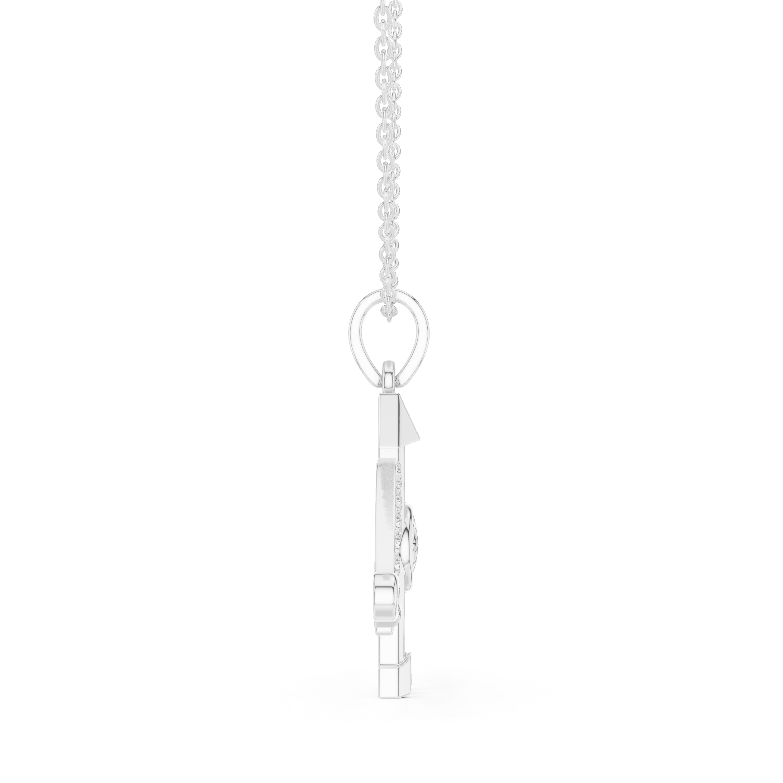 Luxury Trident Om Pendant