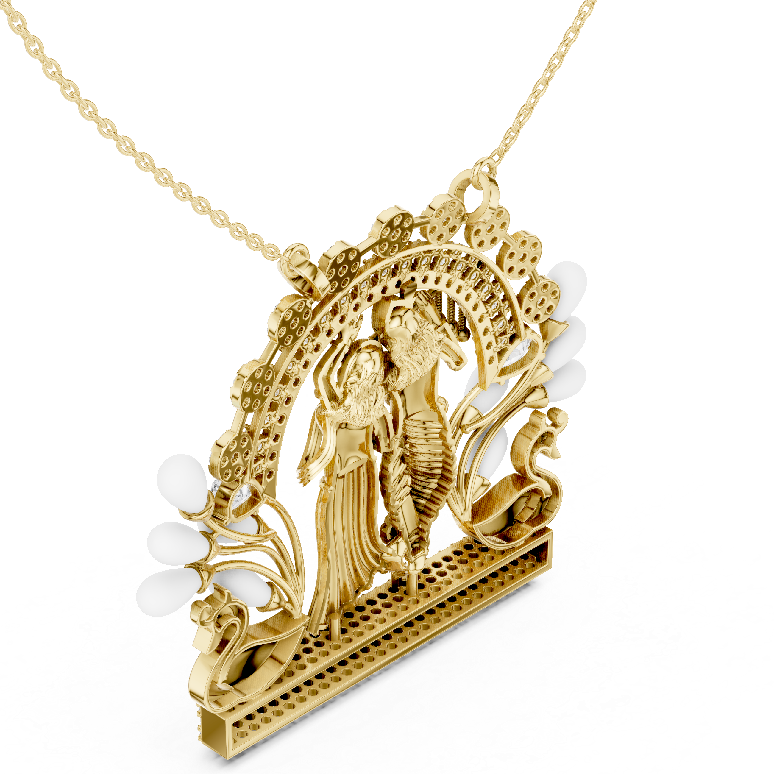 Luxury Divine Couple Pendant