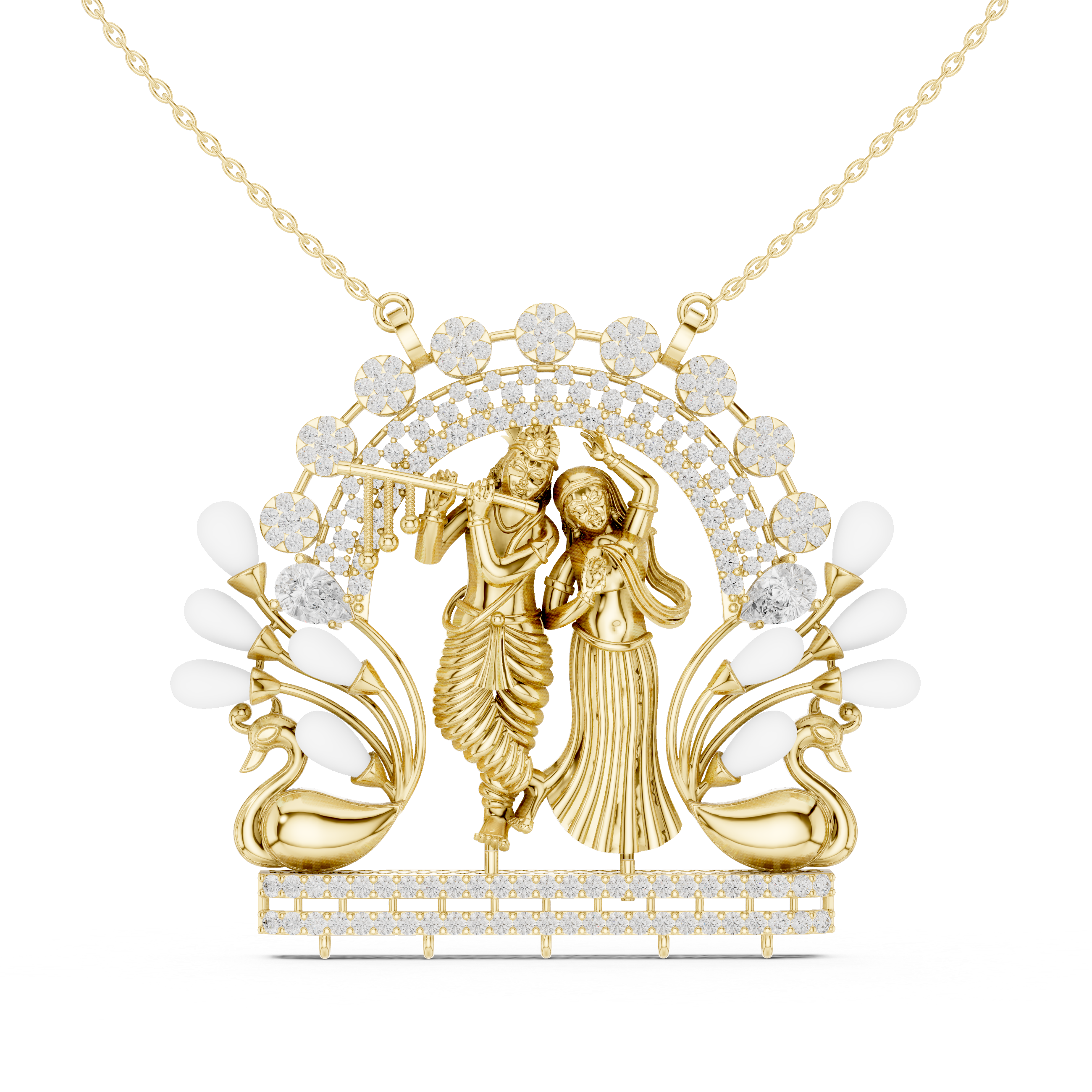 Luxury Divine Couple Pendant