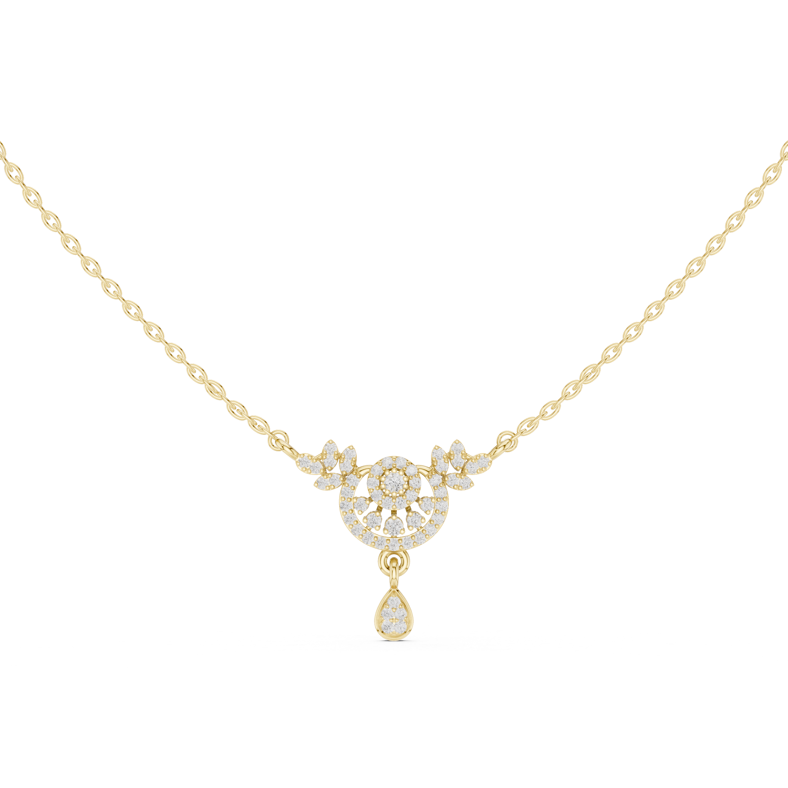 Luxury Drop Pendant Necklace