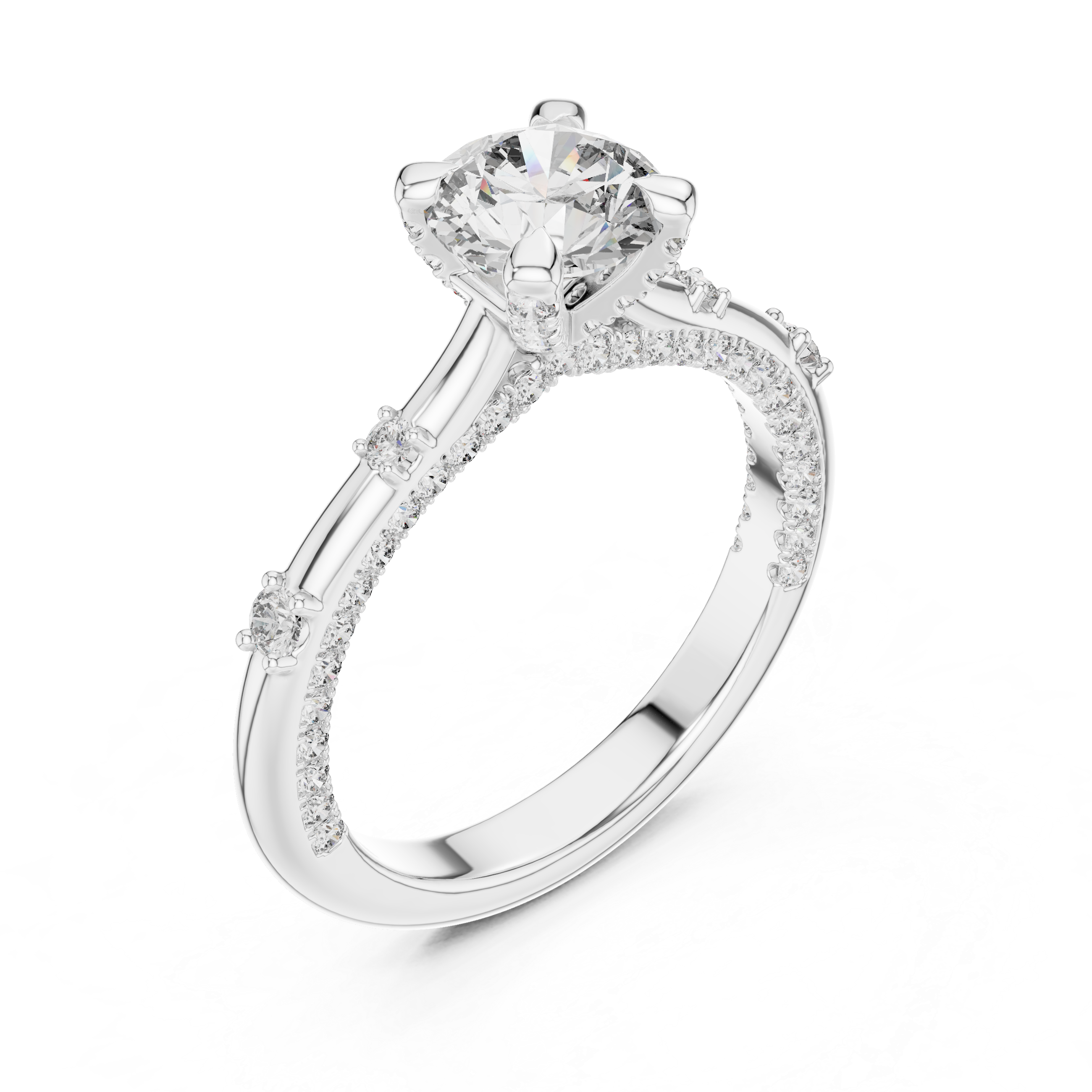 Classic Solitaire Diamond Ring