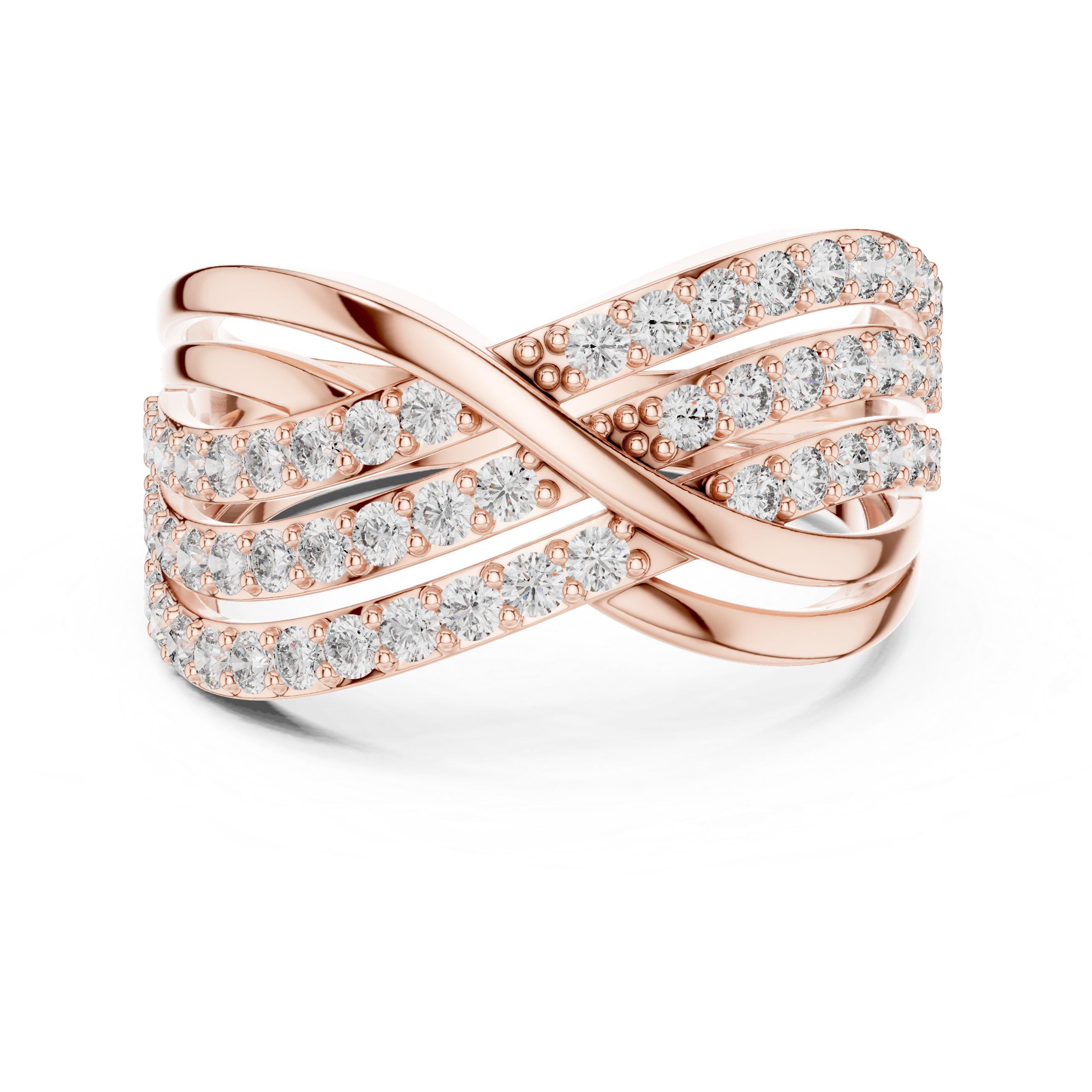 Infinity Diamond Band Ring