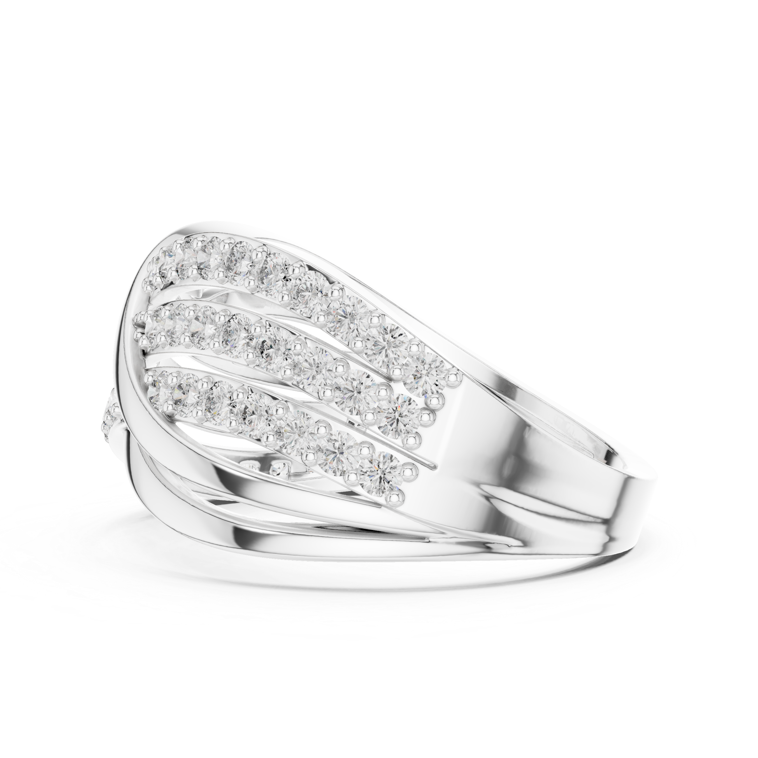 Infinity Diamond Band Ring