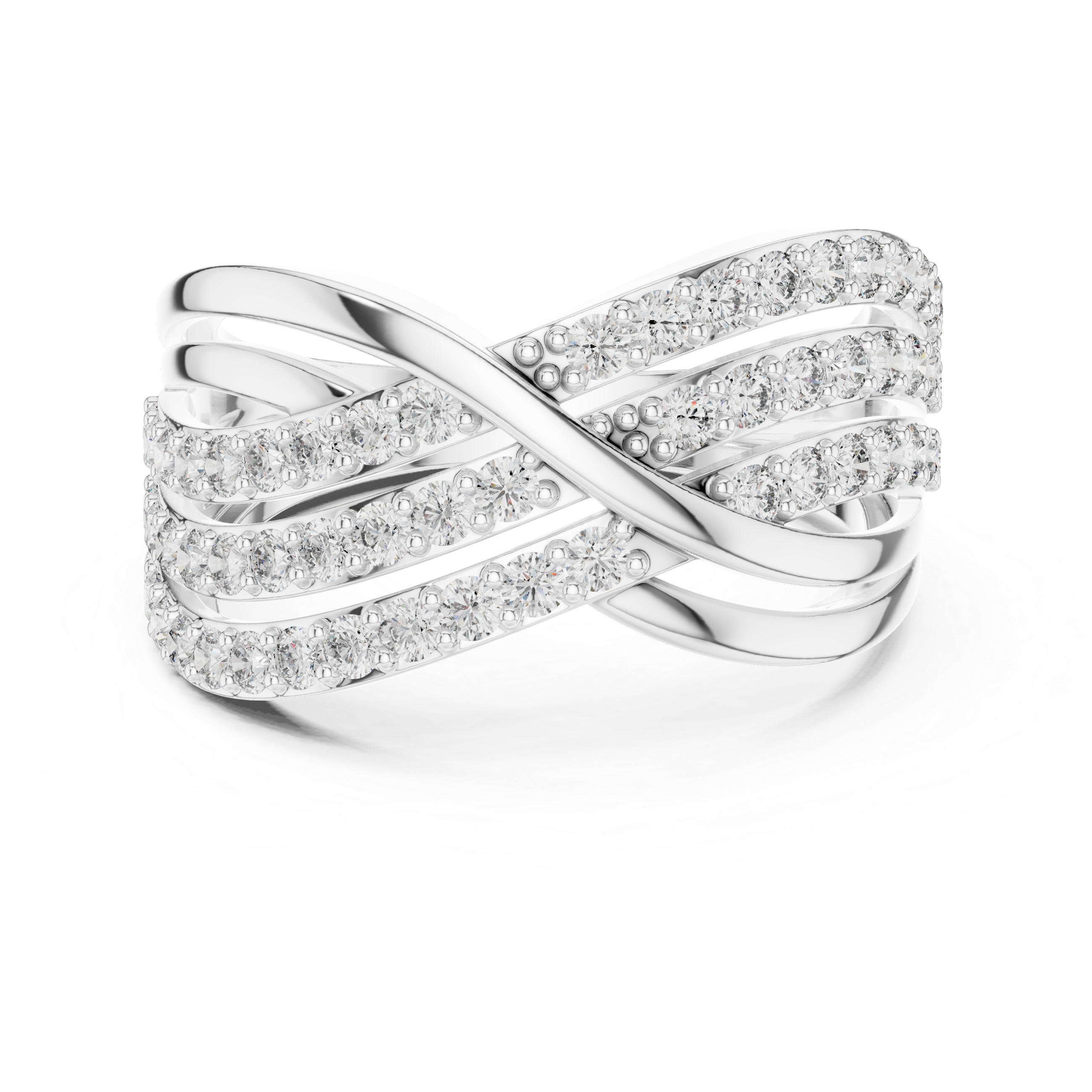 Infinity Diamond Band Ring