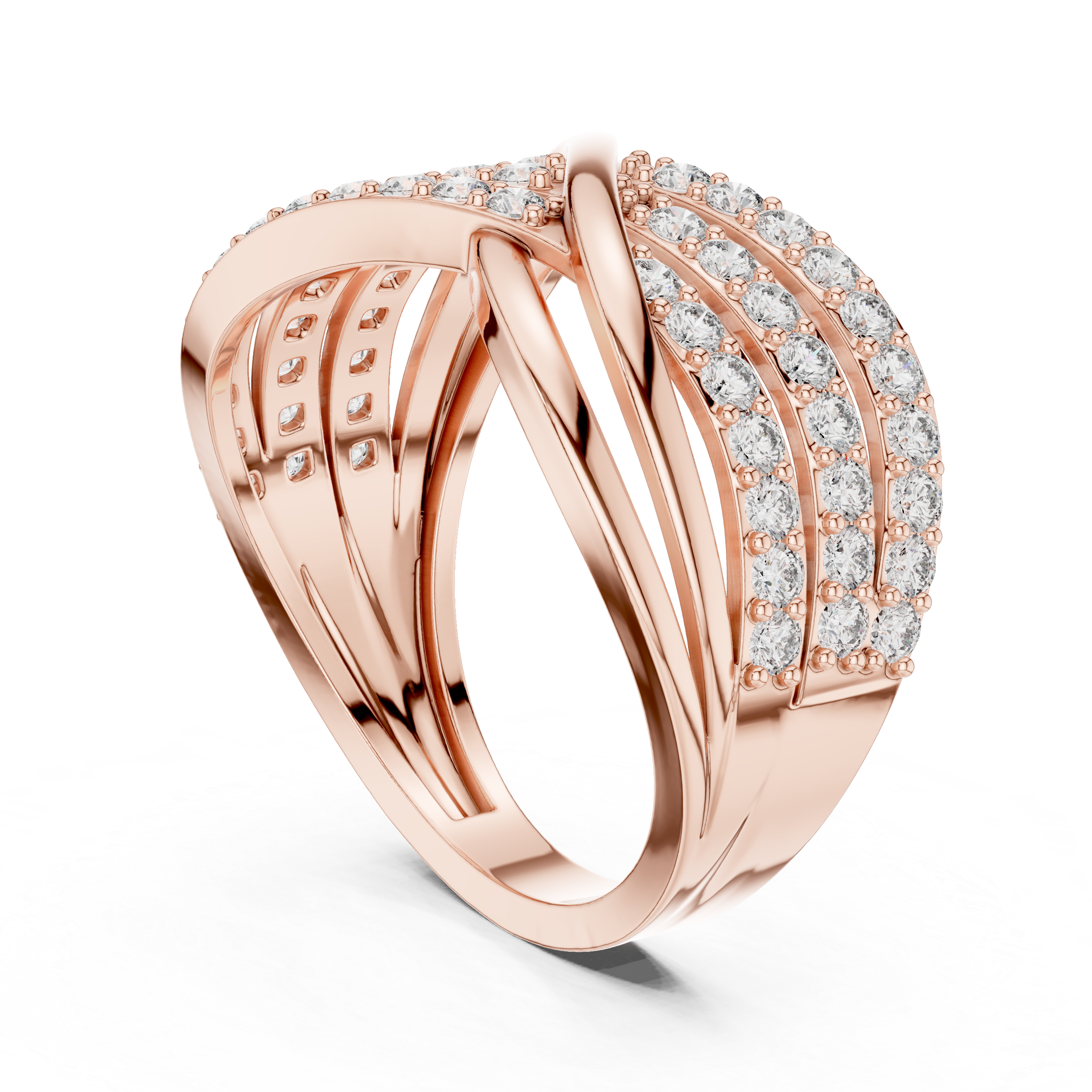 Infinity Diamond Band Ring