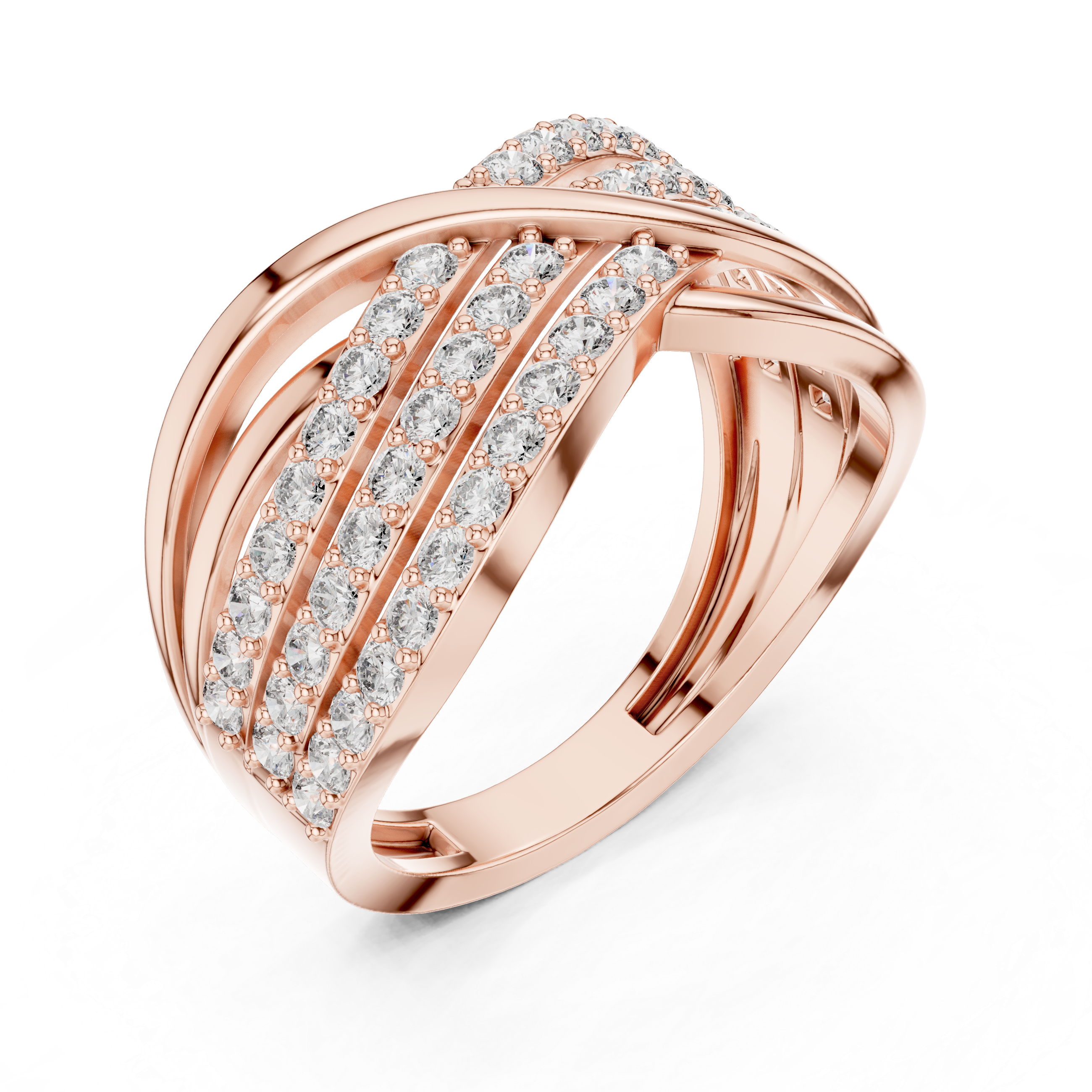 Infinity Diamond Band Ring