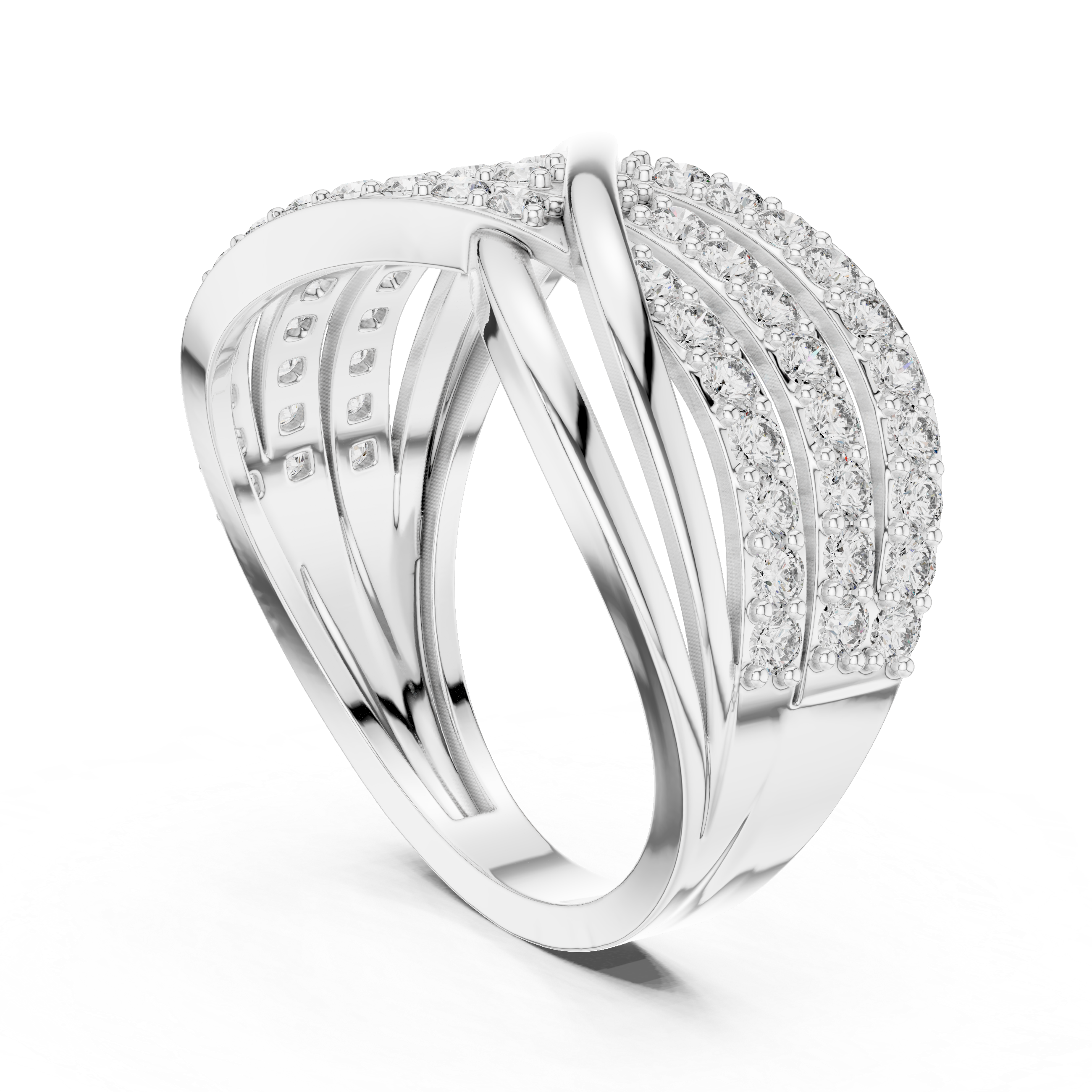 Infinity Diamond Band Ring