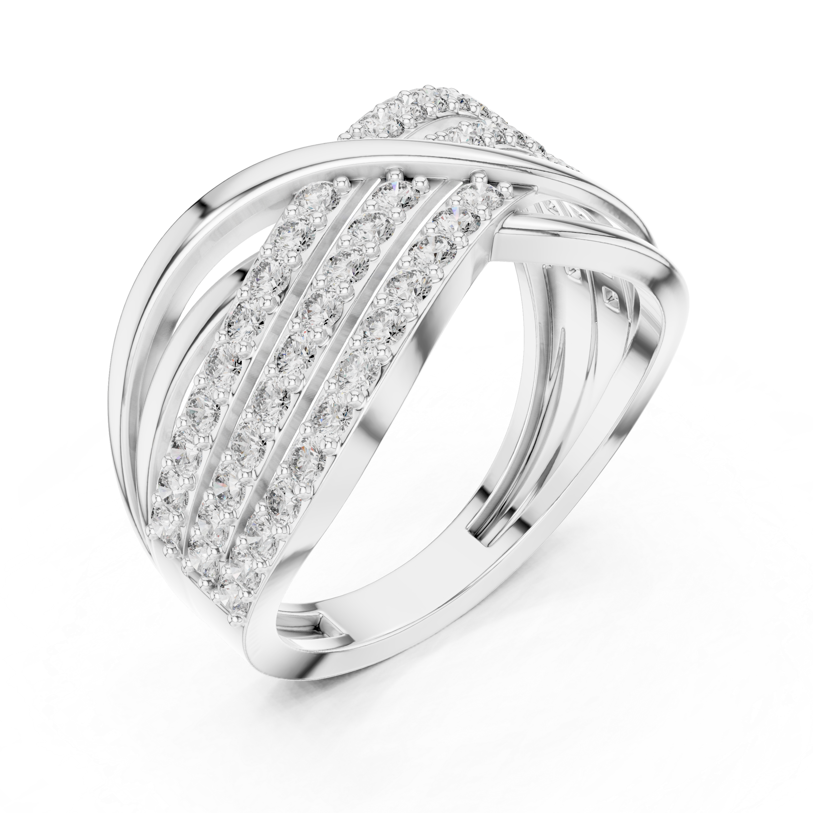 Infinity Diamond Band Ring