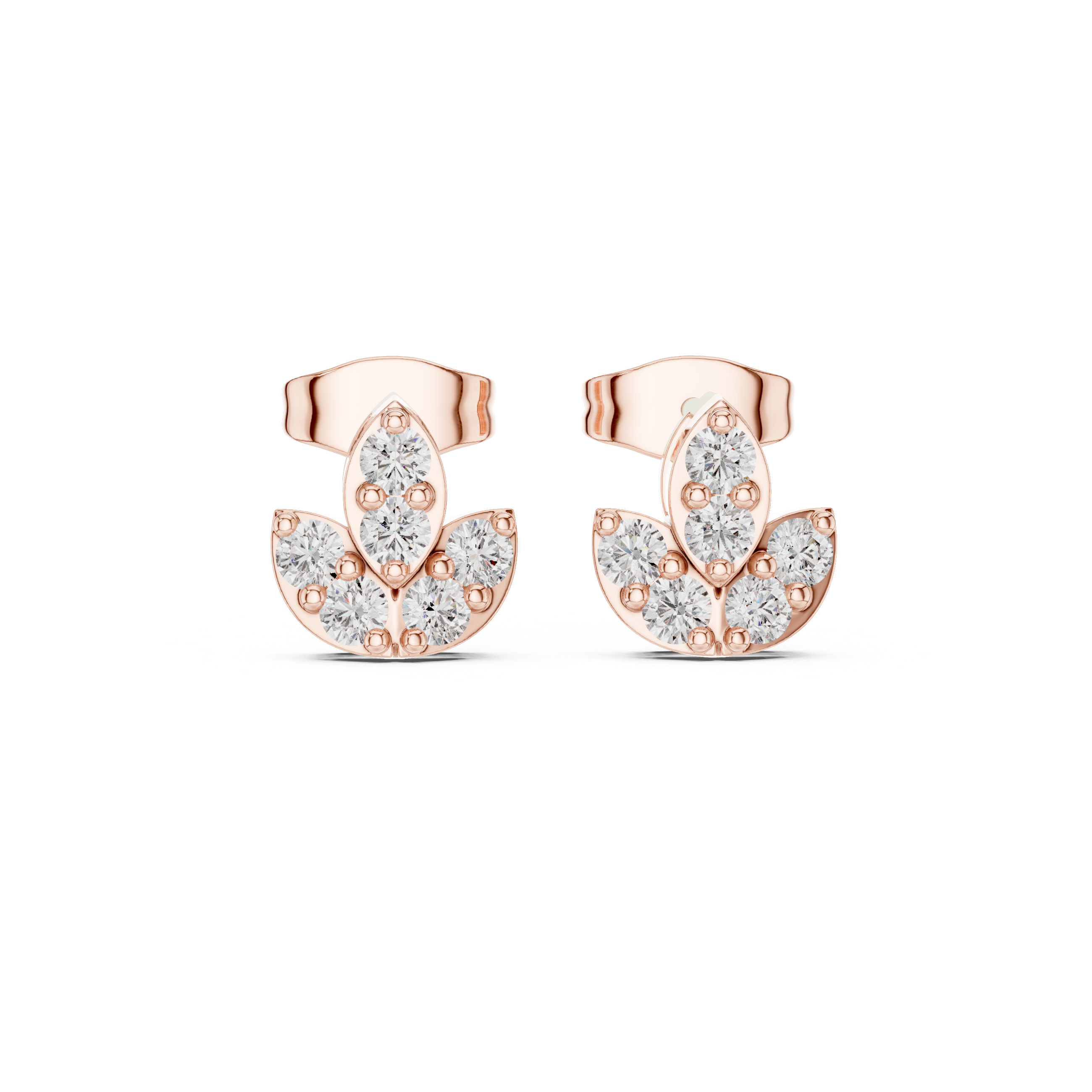 Luxury Petal Cluster Earrings