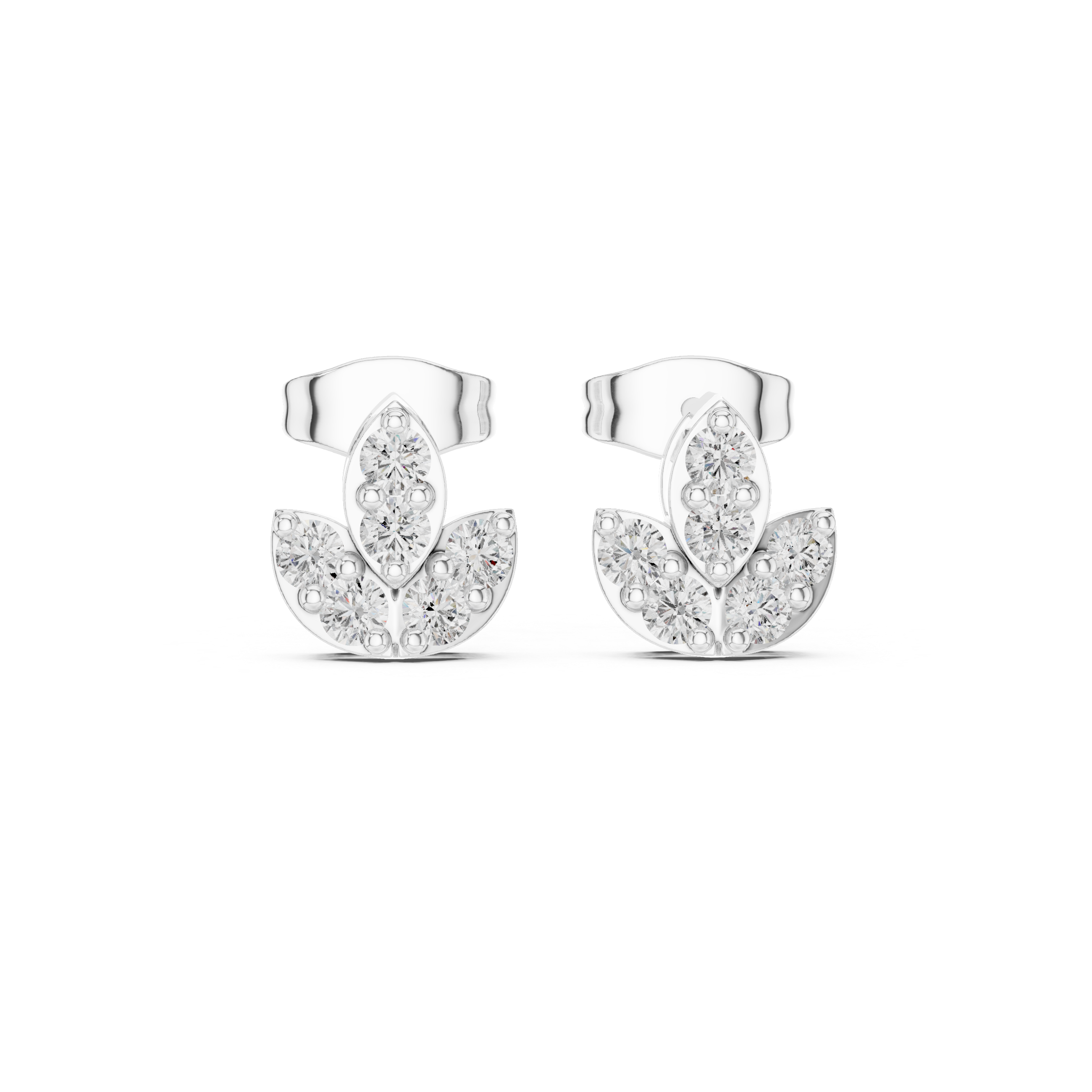 Luxury Petal Cluster Earrings