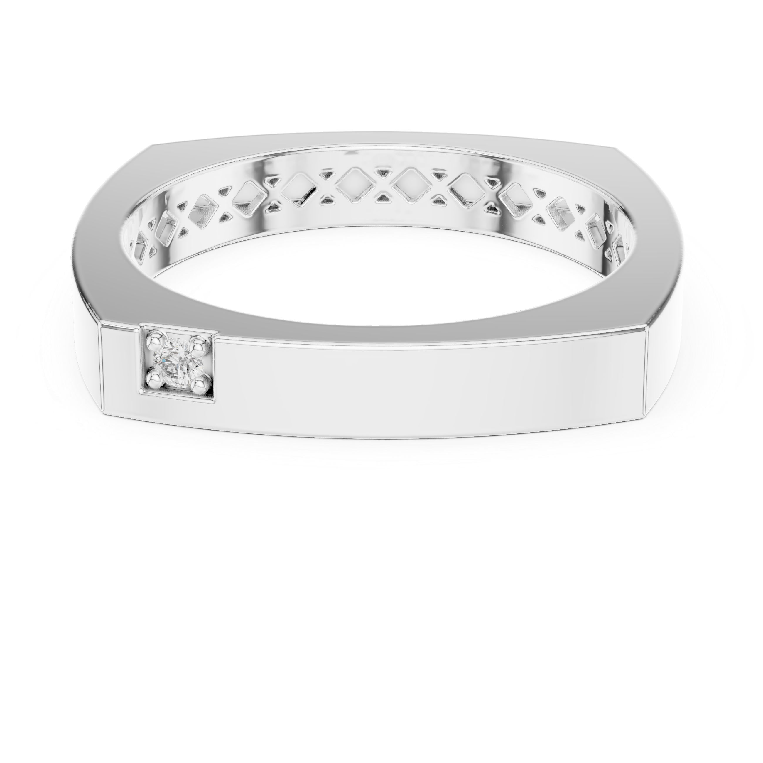 Luxury Minimal Diamond Band