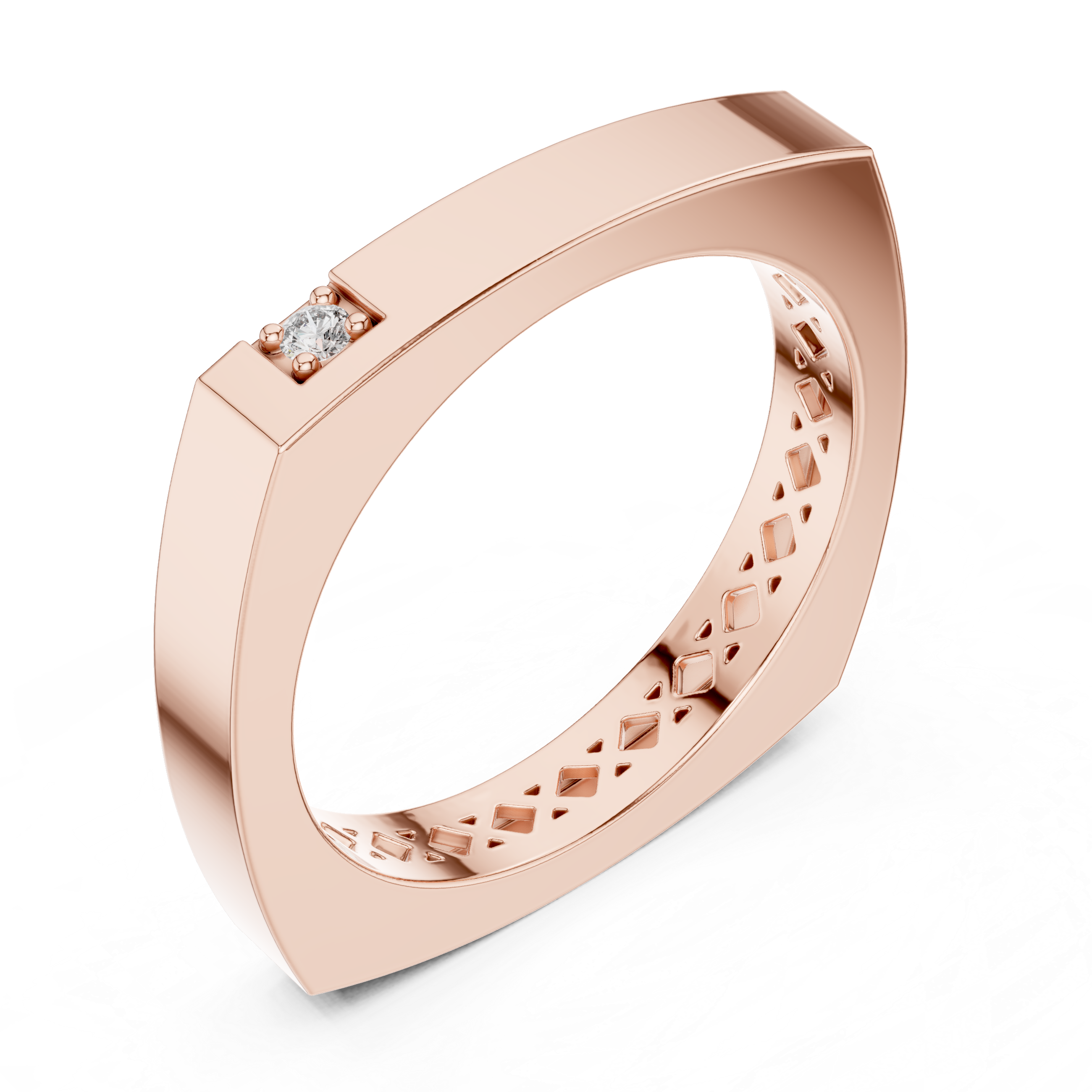 Luxury Minimal Diamond Band