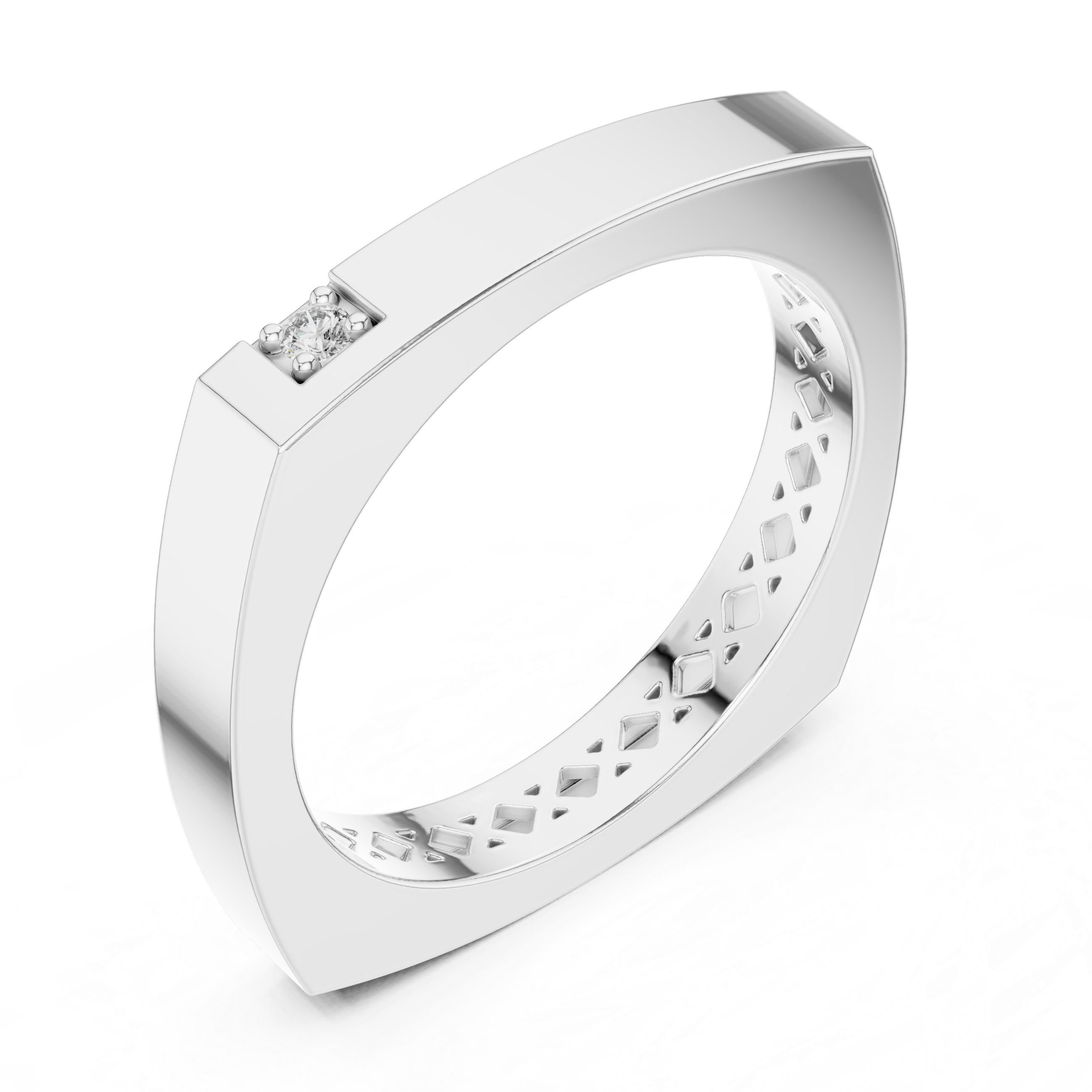 Luxury Minimal Diamond Band