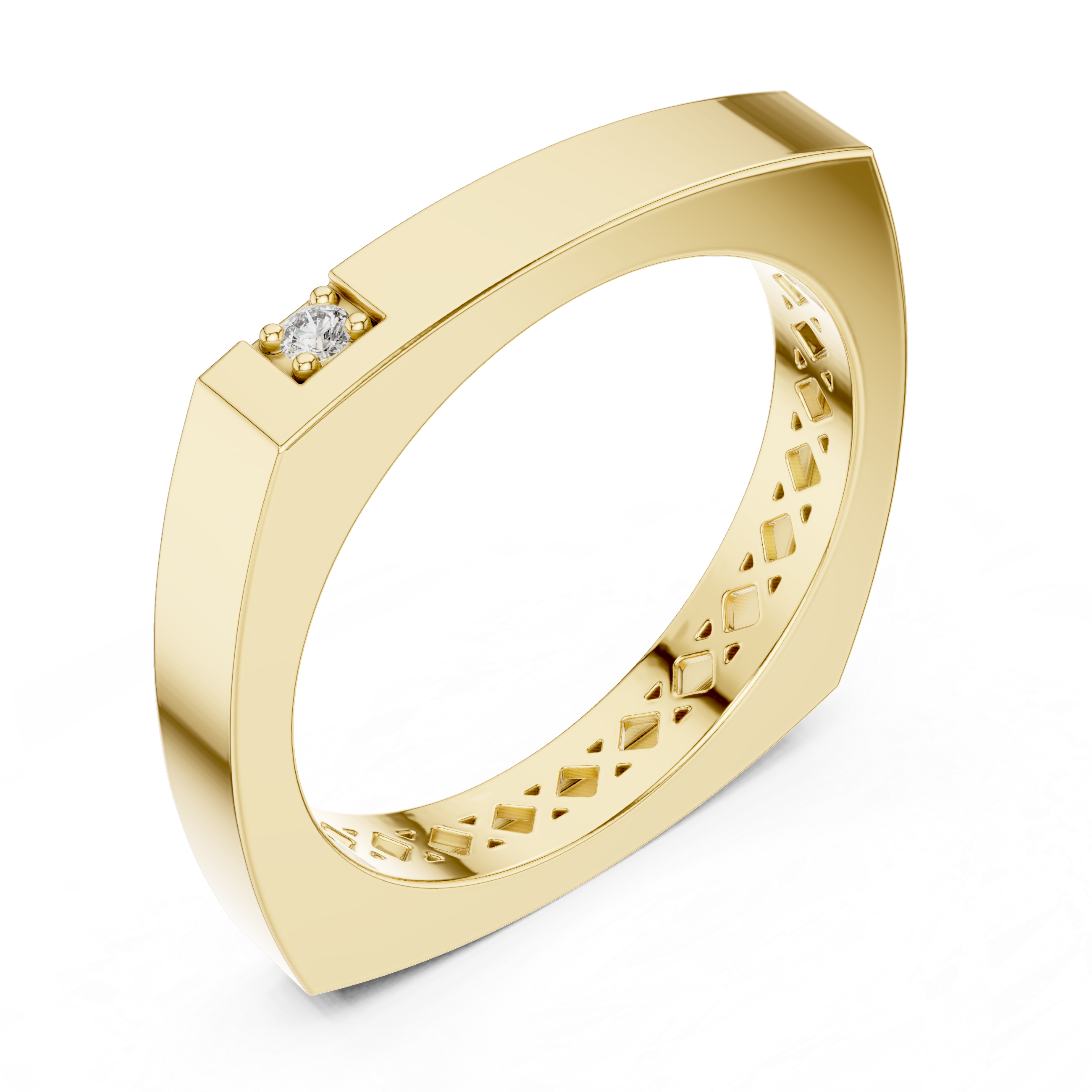 Luxury Minimal Diamond Band