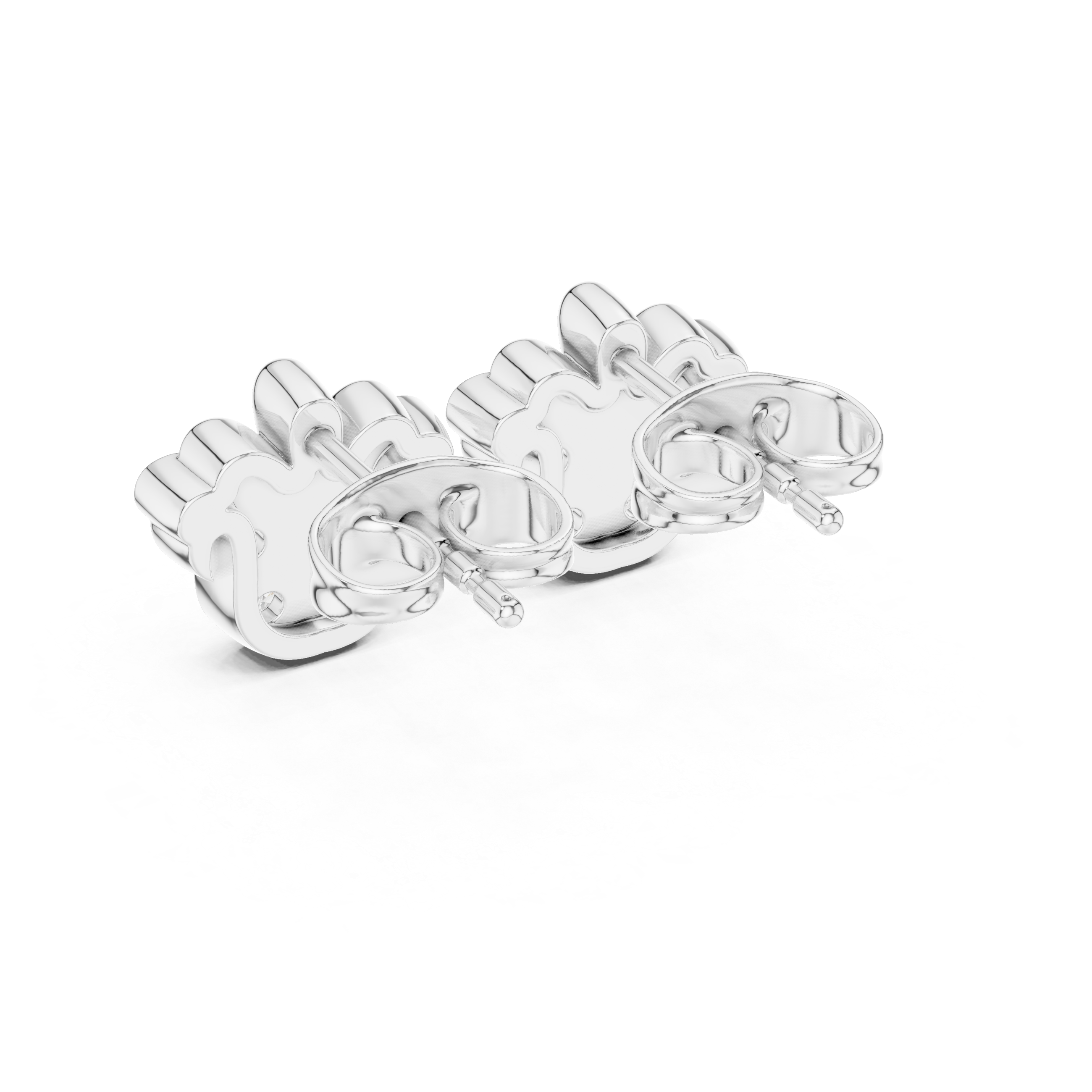 Luxury Fleur Stud Earrings