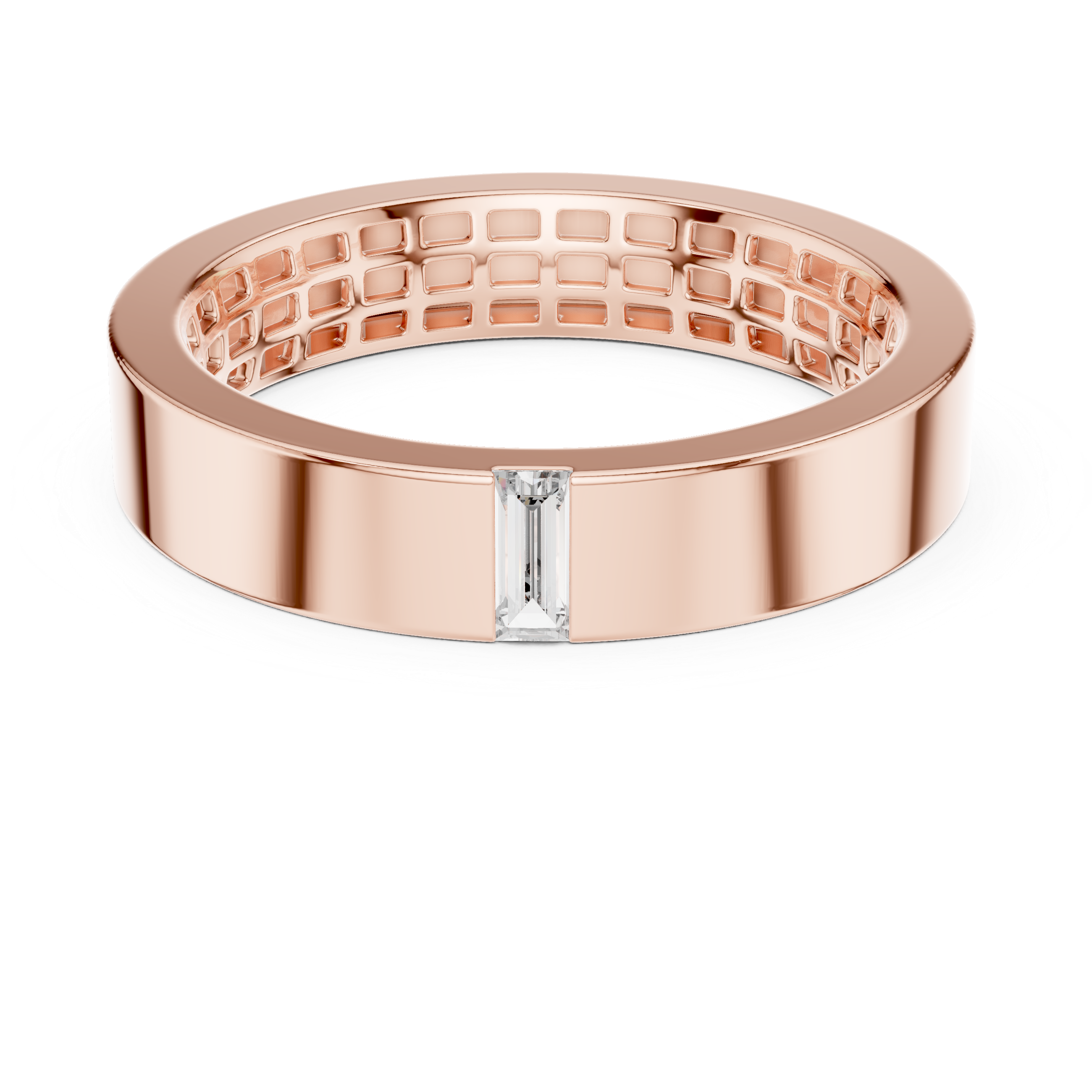 Minimal Baguette Diamond Ring