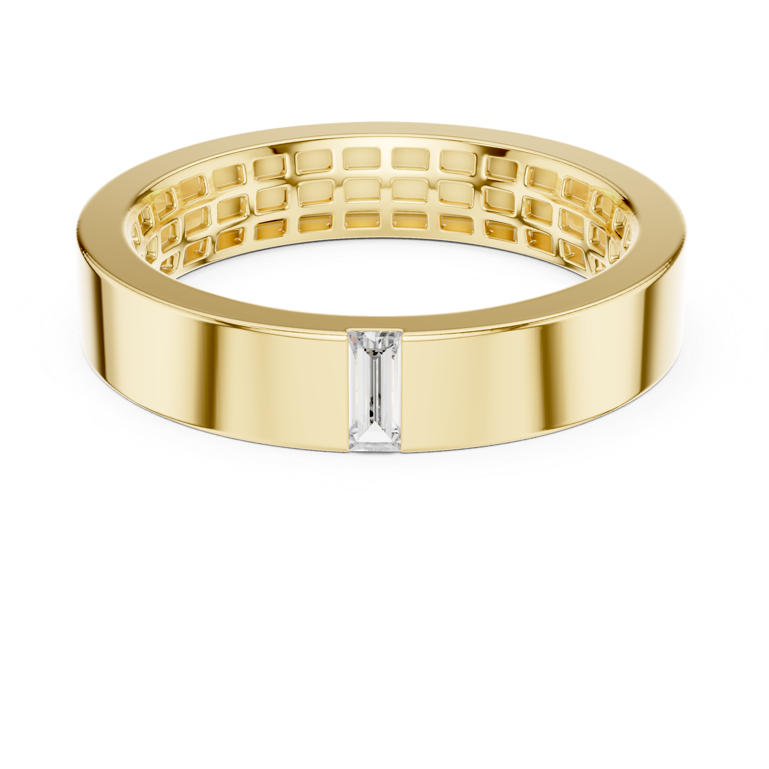 Minimal Baguette Diamond Ring