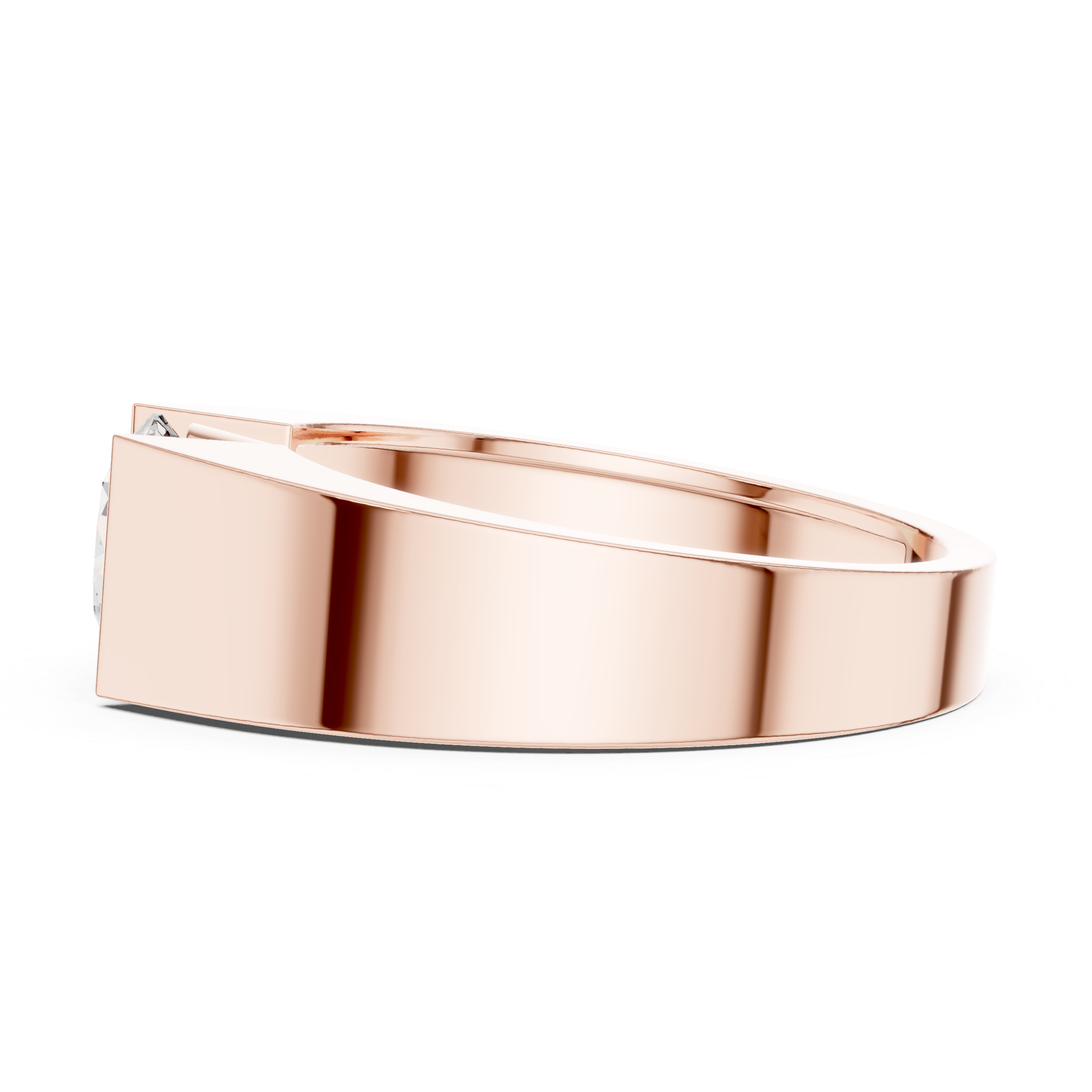 Modern Bold Diamond Ring