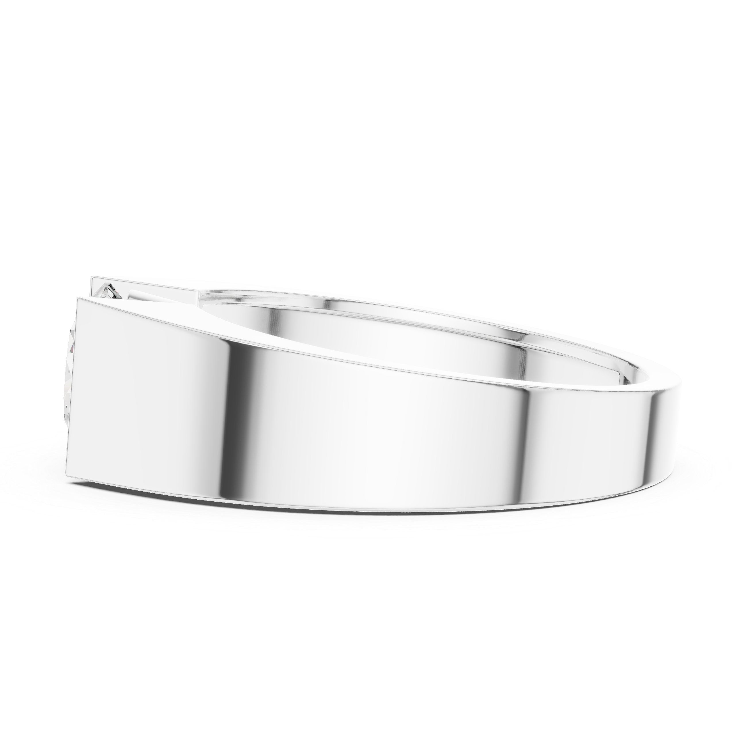 Modern Bold Diamond Ring
