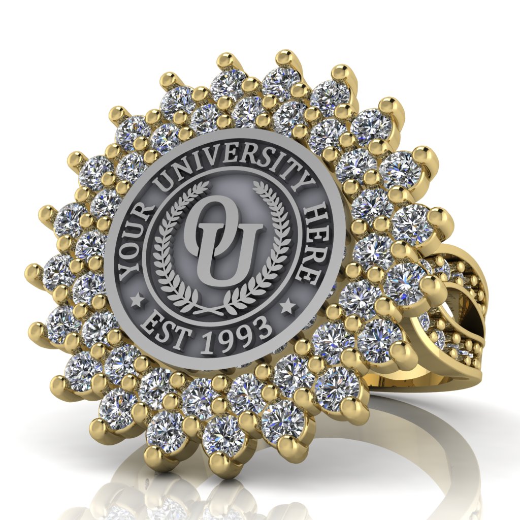 Splendid | Infinity Pave Band Custom Collage Ring