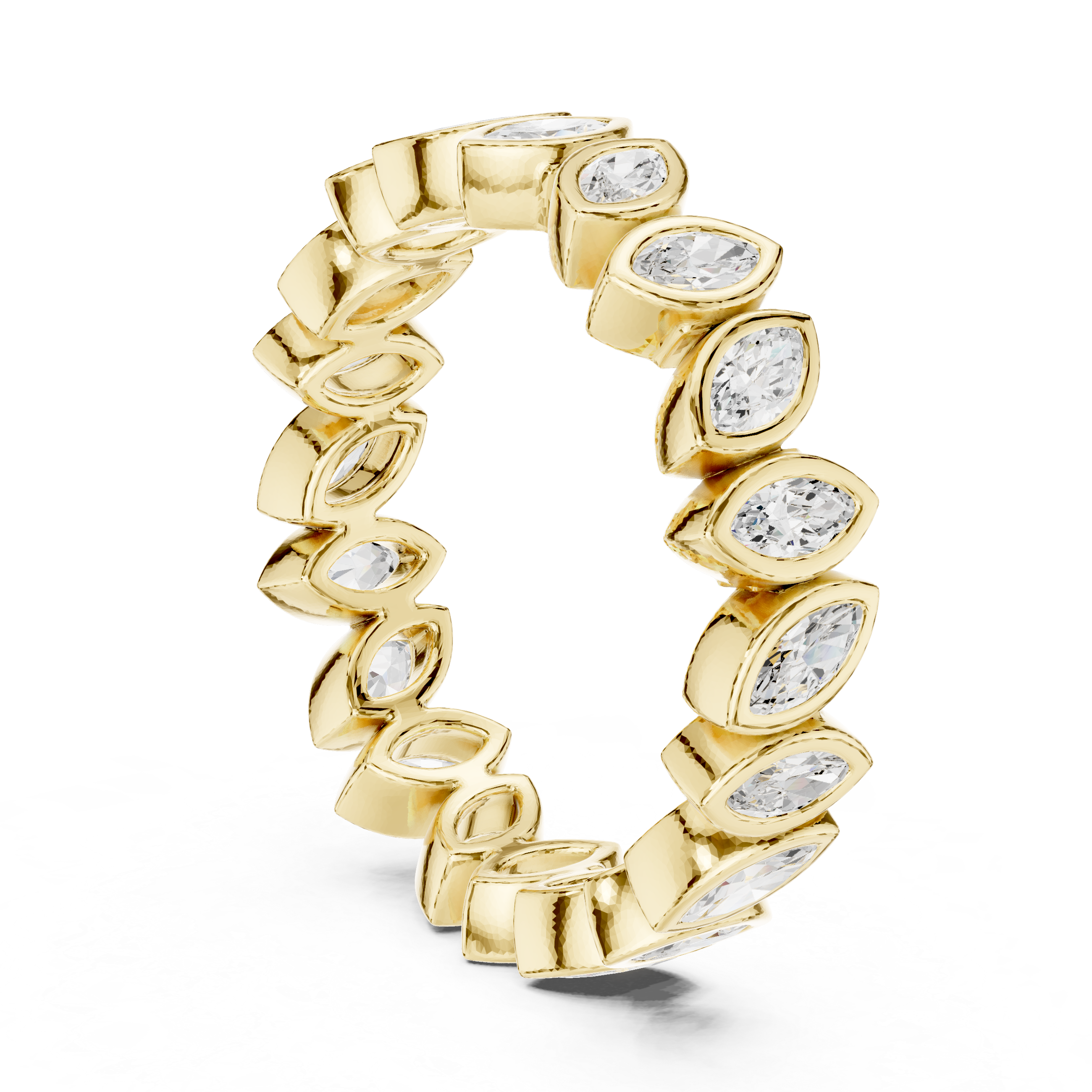 Marquise Bezel Eternity Ring