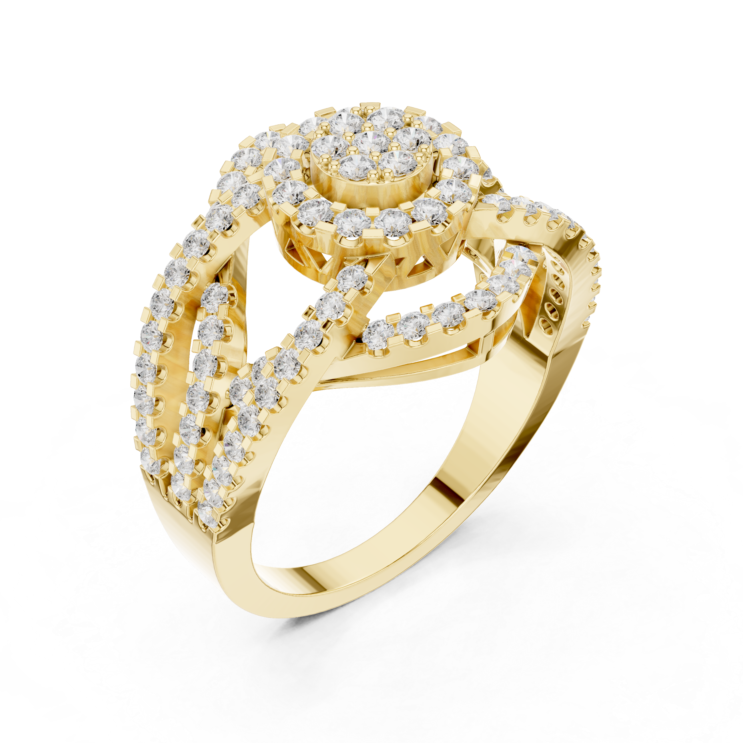 Halo Infinity Diamond Ring