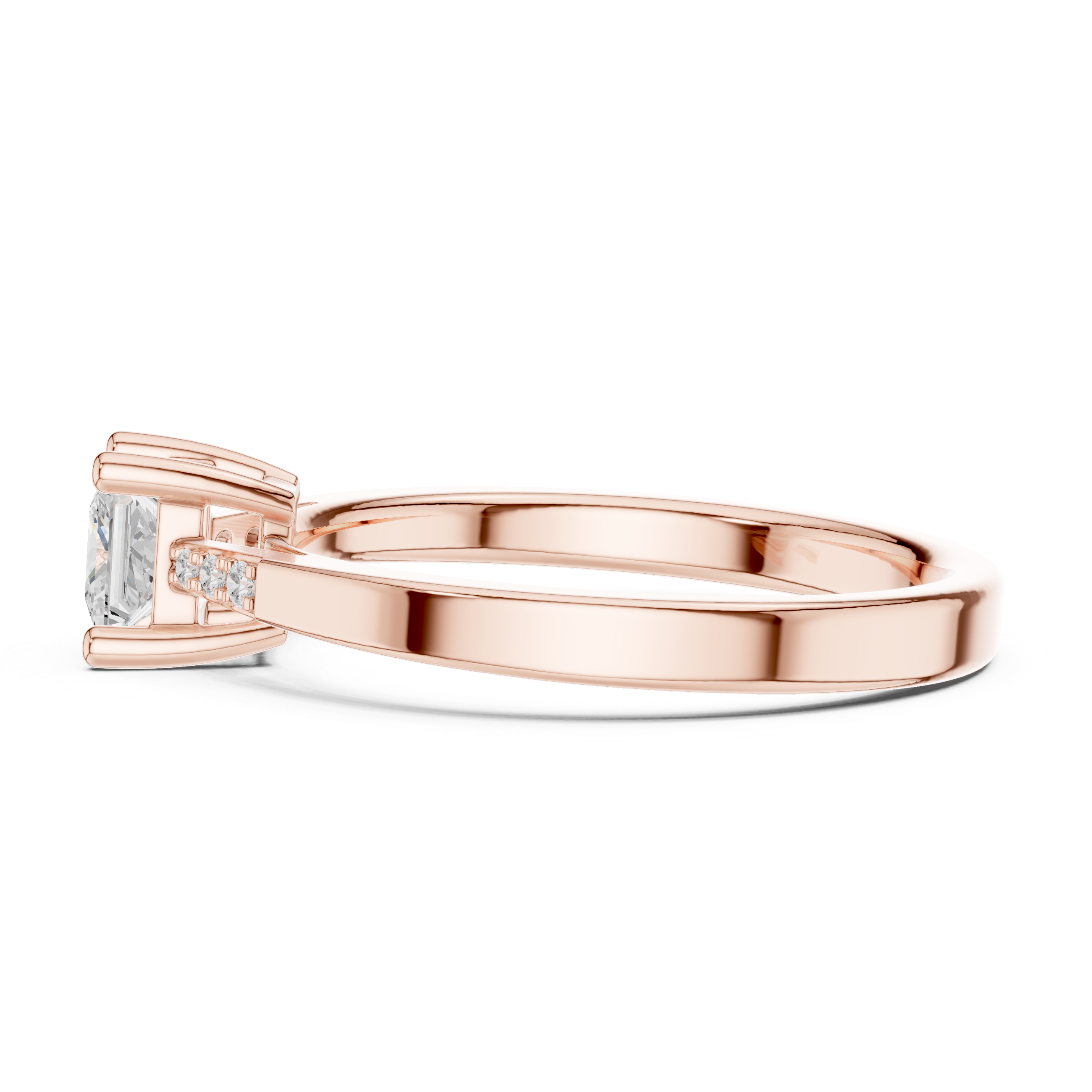 Princess Diamond Engagement Ring
