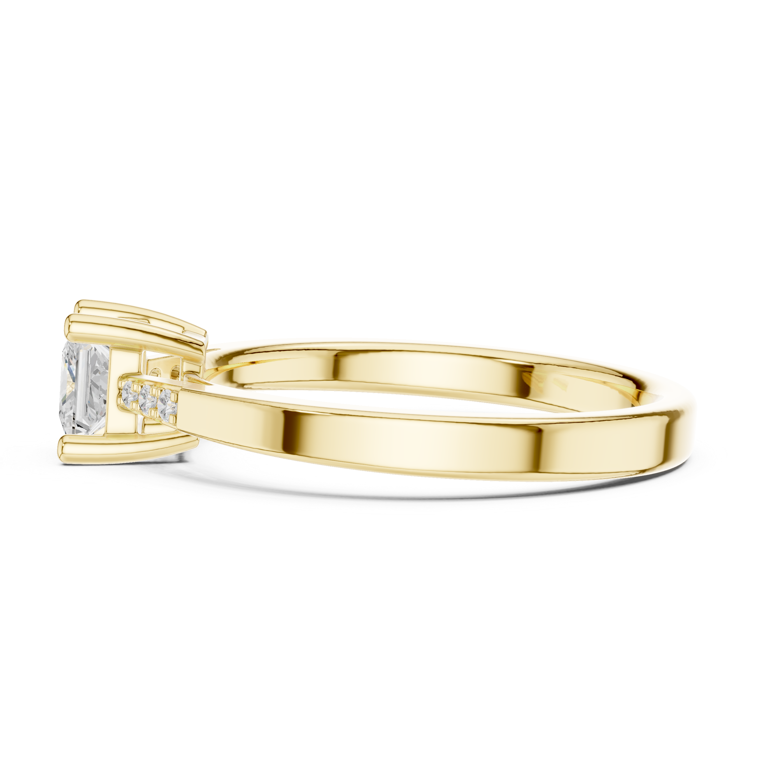Princess Diamond Engagement Ring