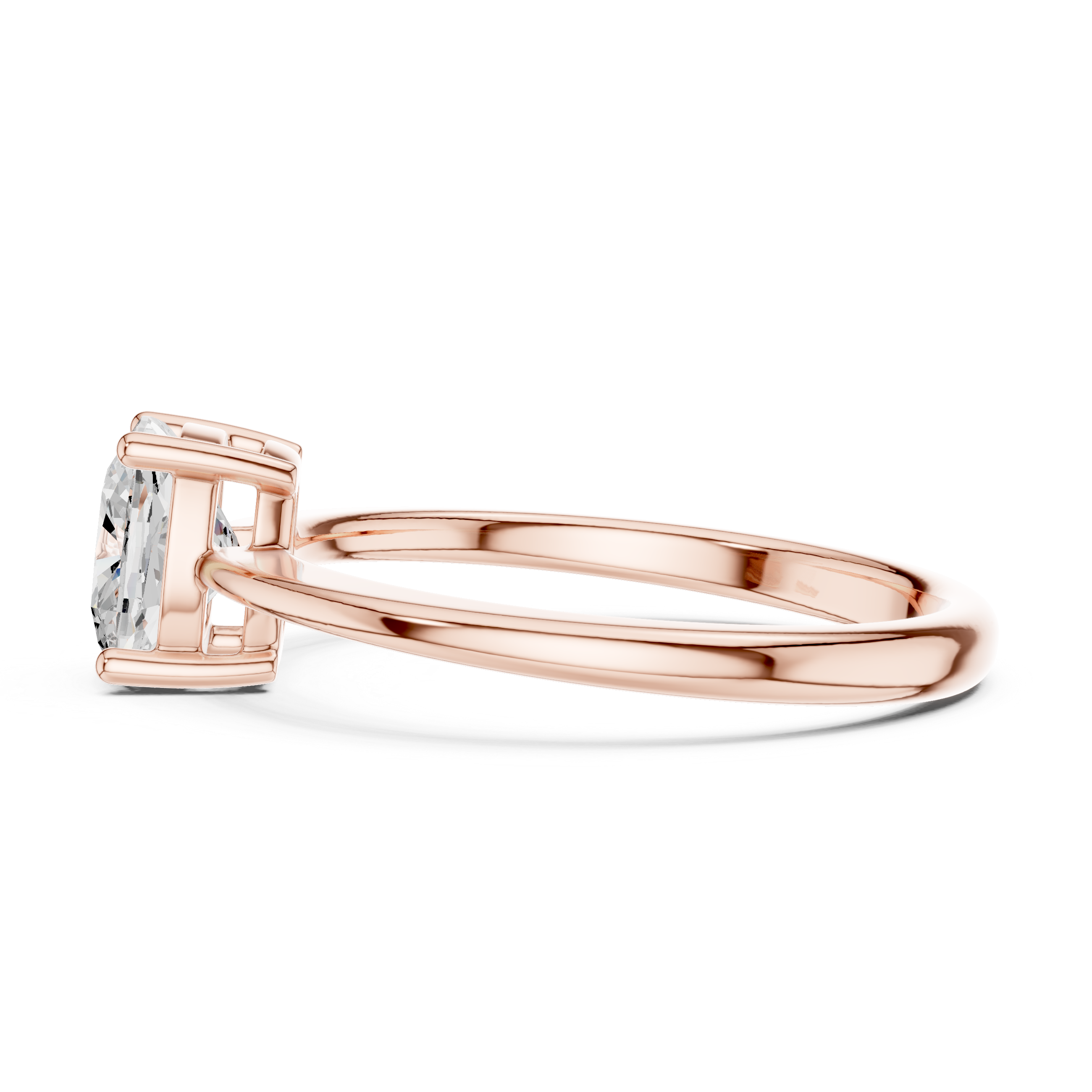 Classic Cushion Cut Solitaire Engagement Ring