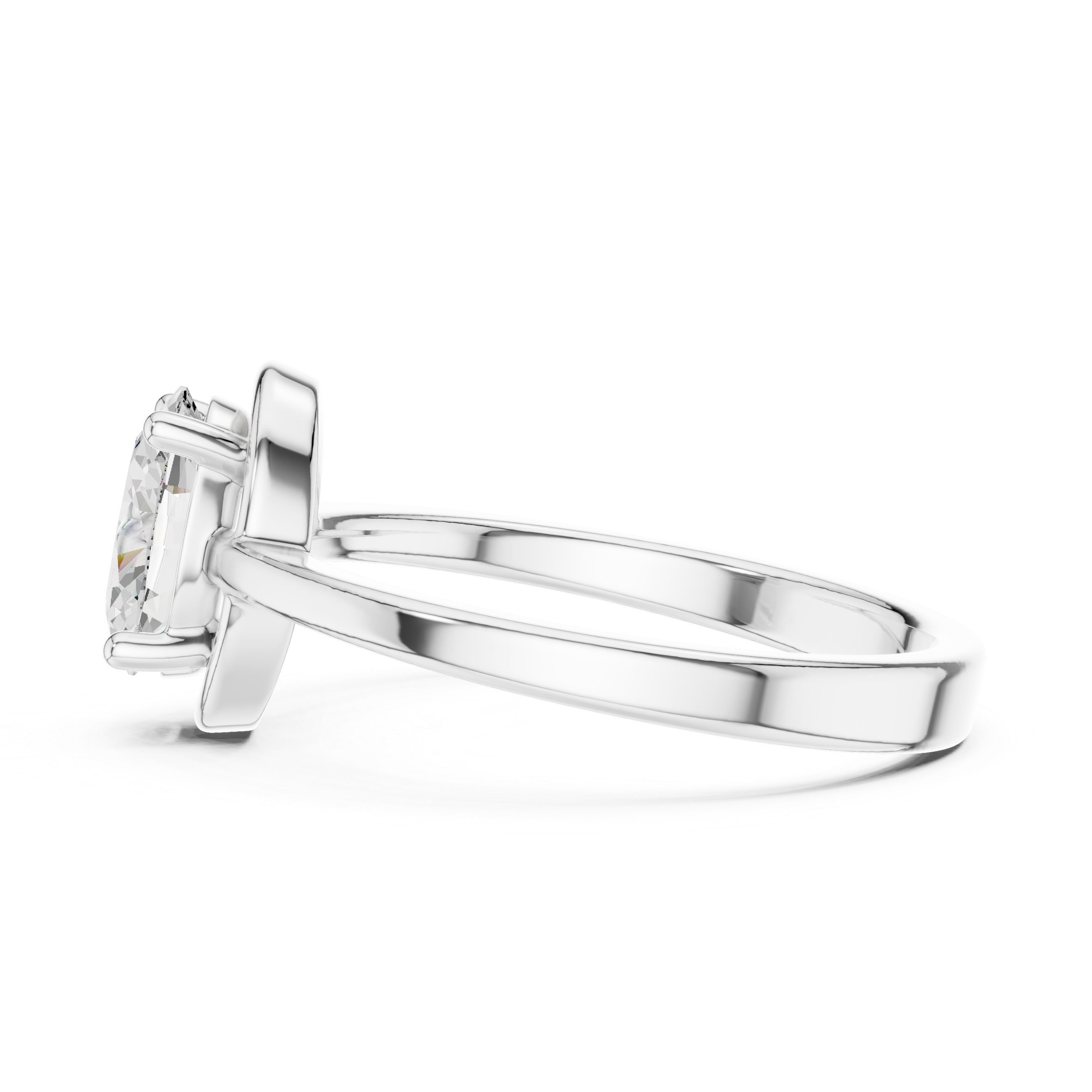Classic Oval Solitaire Engagement Ring