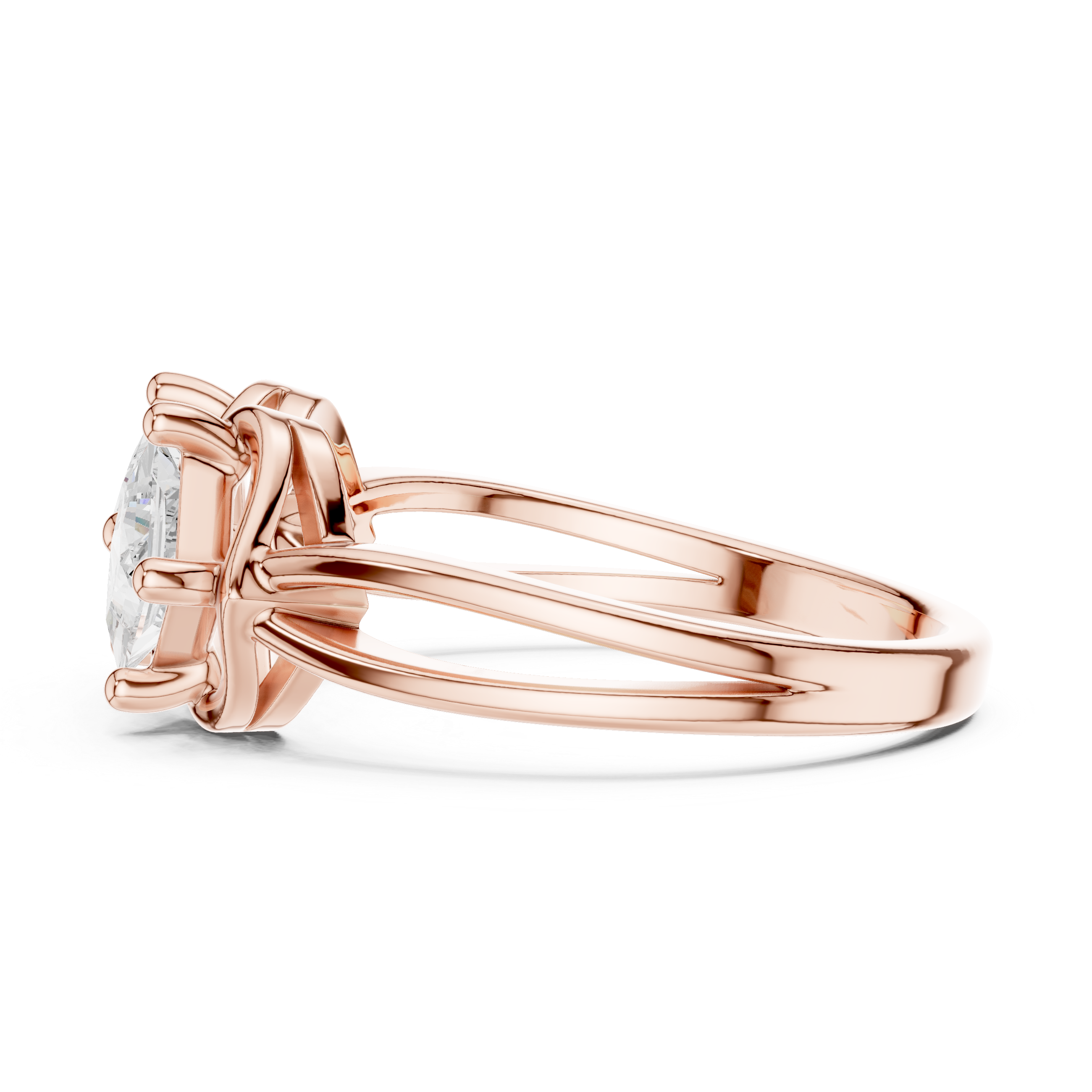 Toi et Moi Princess Diamond Ring
