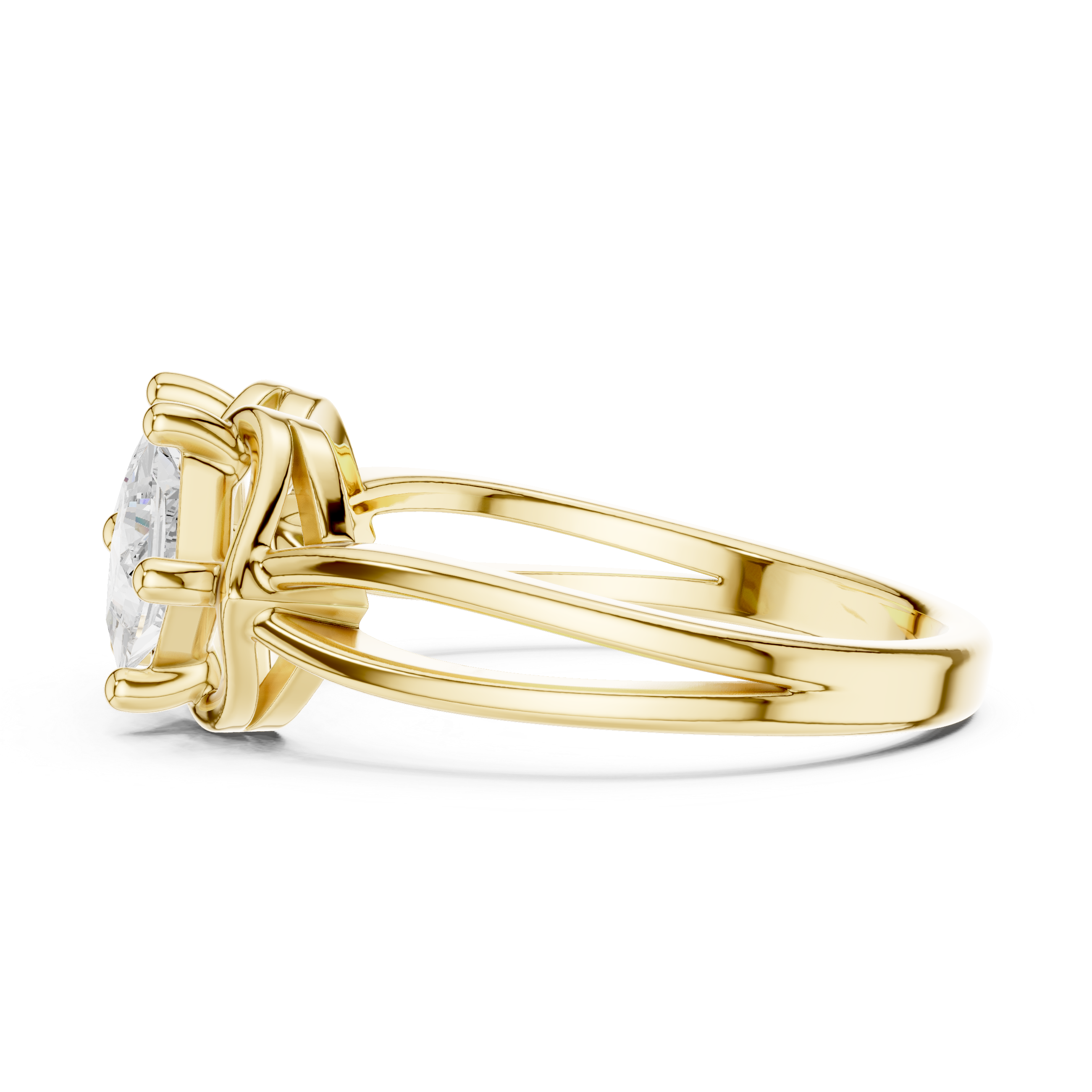 Toi et Moi Princess Diamond Ring