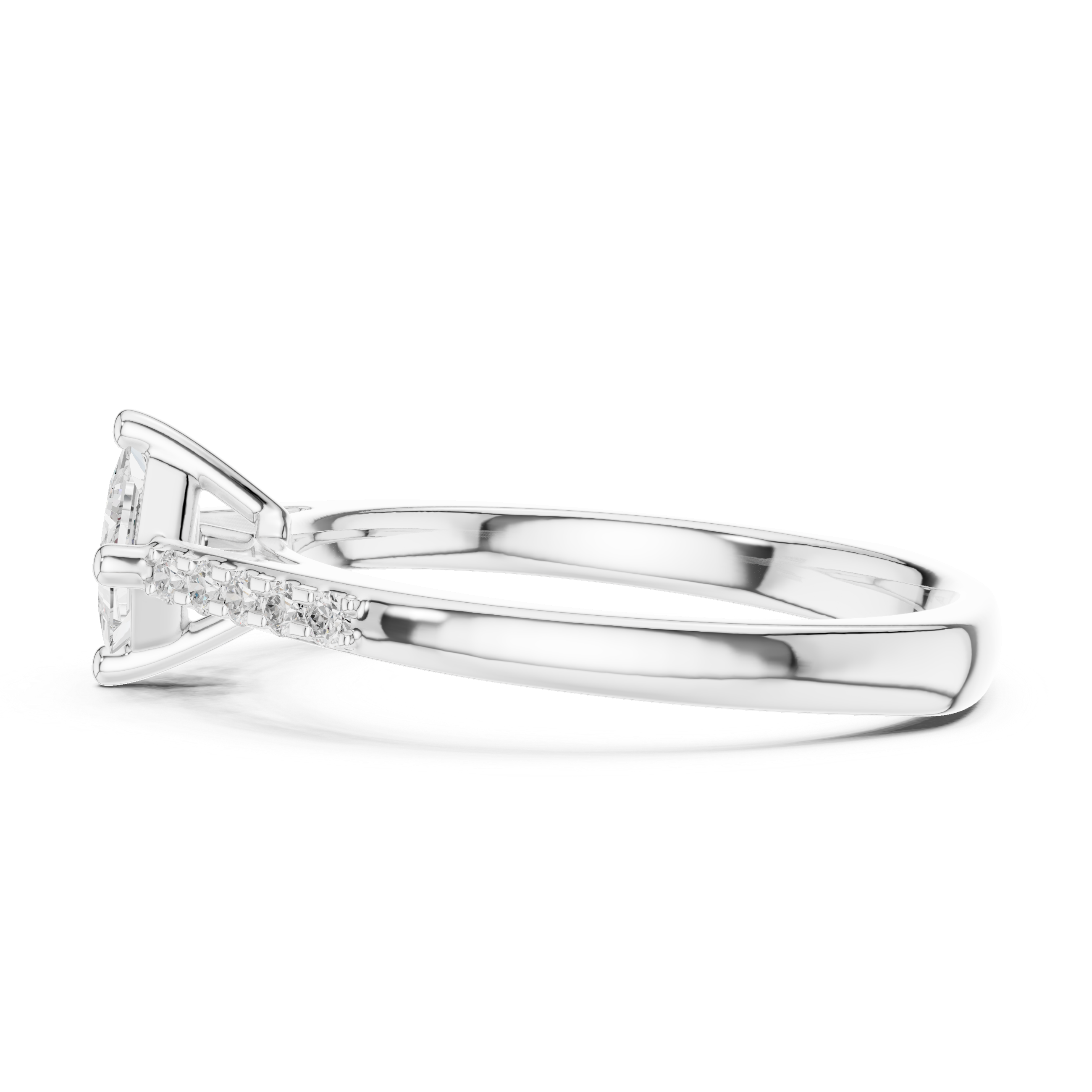 Princess Cut Diamond Engagement Ring